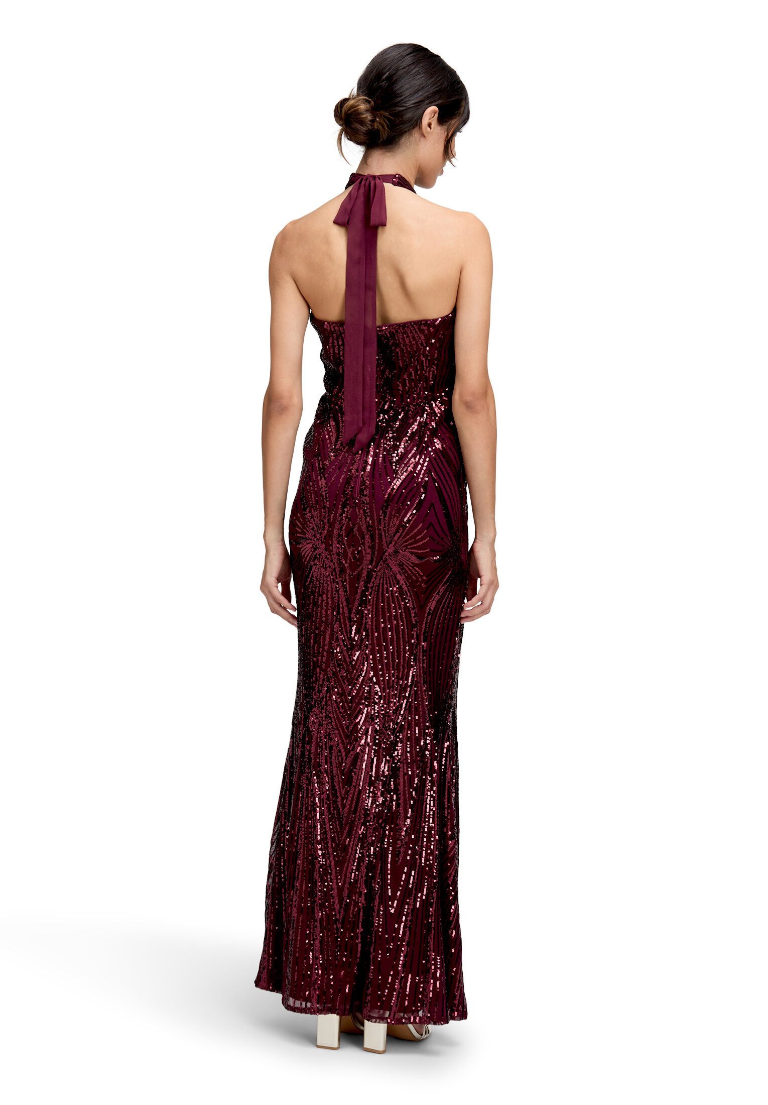 Vera Mont Abendkleid Damen im Glitzer-Look