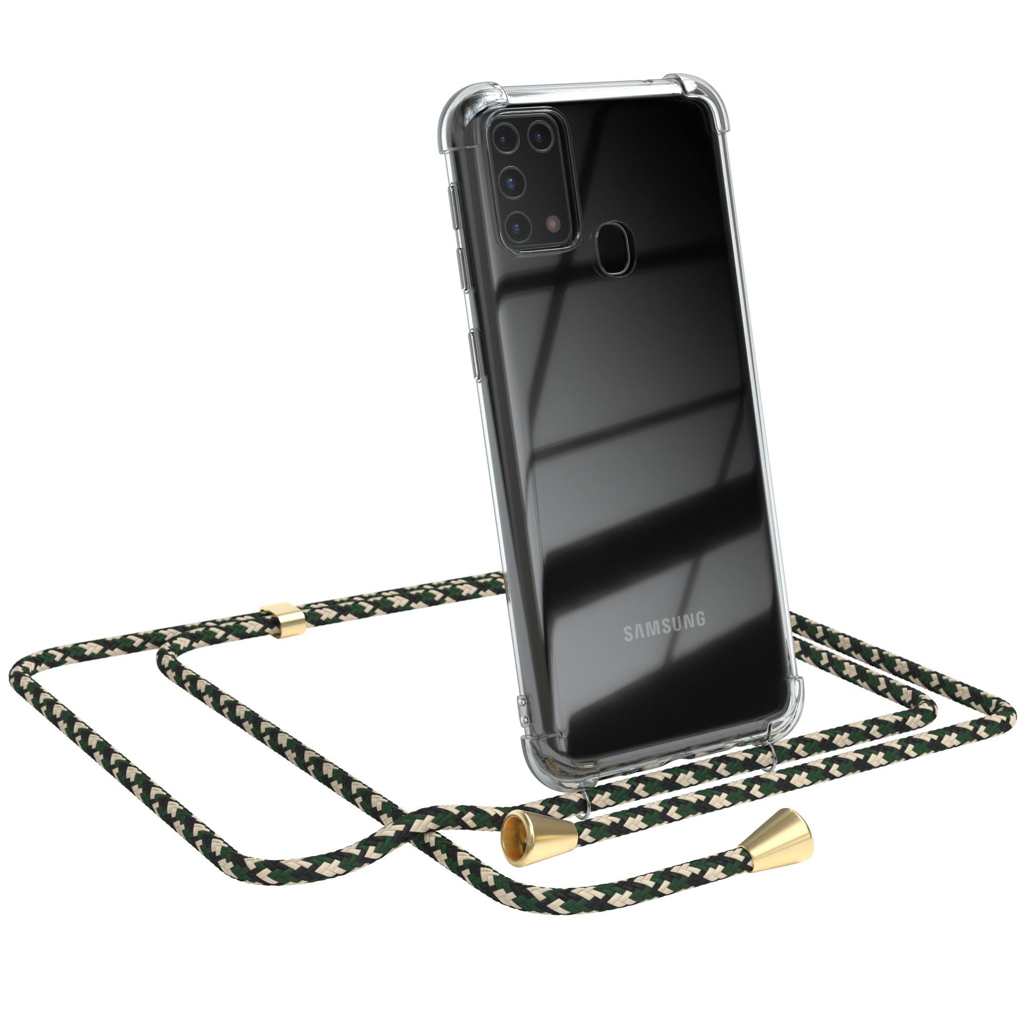Handykette Hülle mit Kette für Samsung Galaxy M31