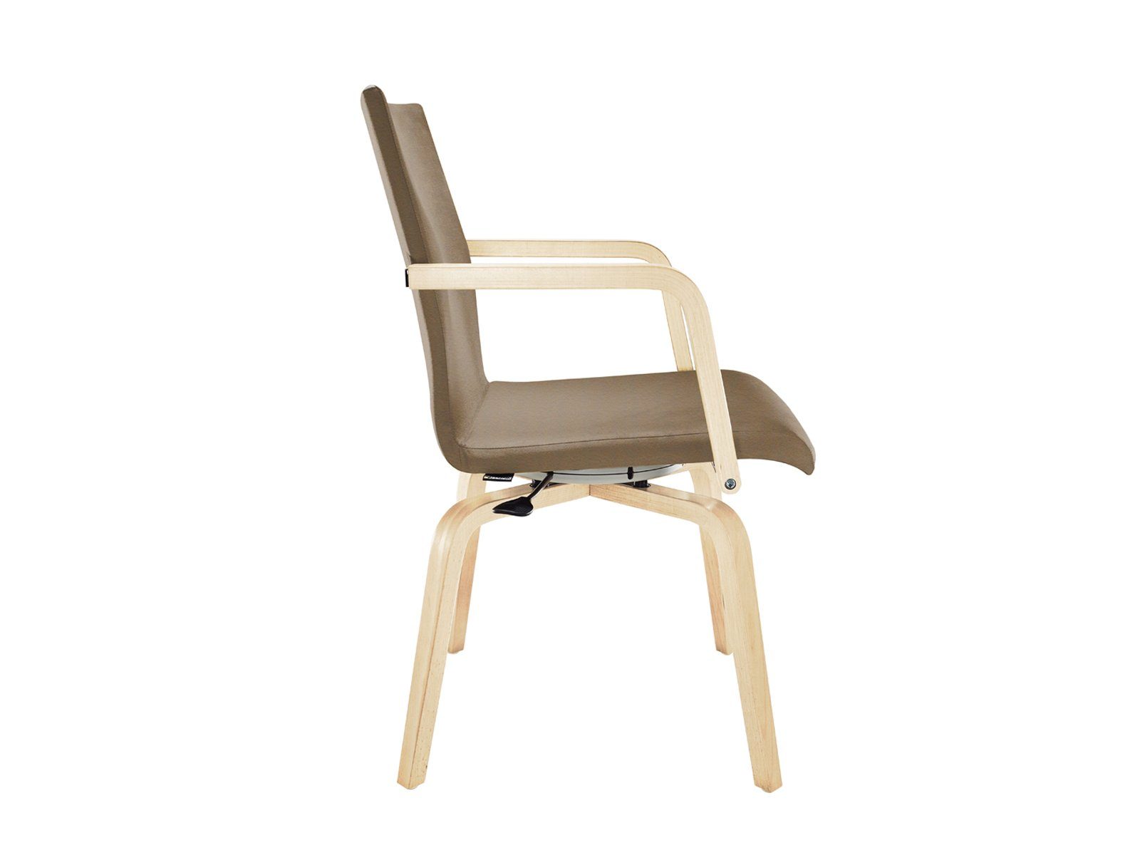 Senioren-stuhl Braun Armlehnstuhl, Sitzkultur ergonomischer Armlehnen, mit Bezug Besucherstuhl Mauser
