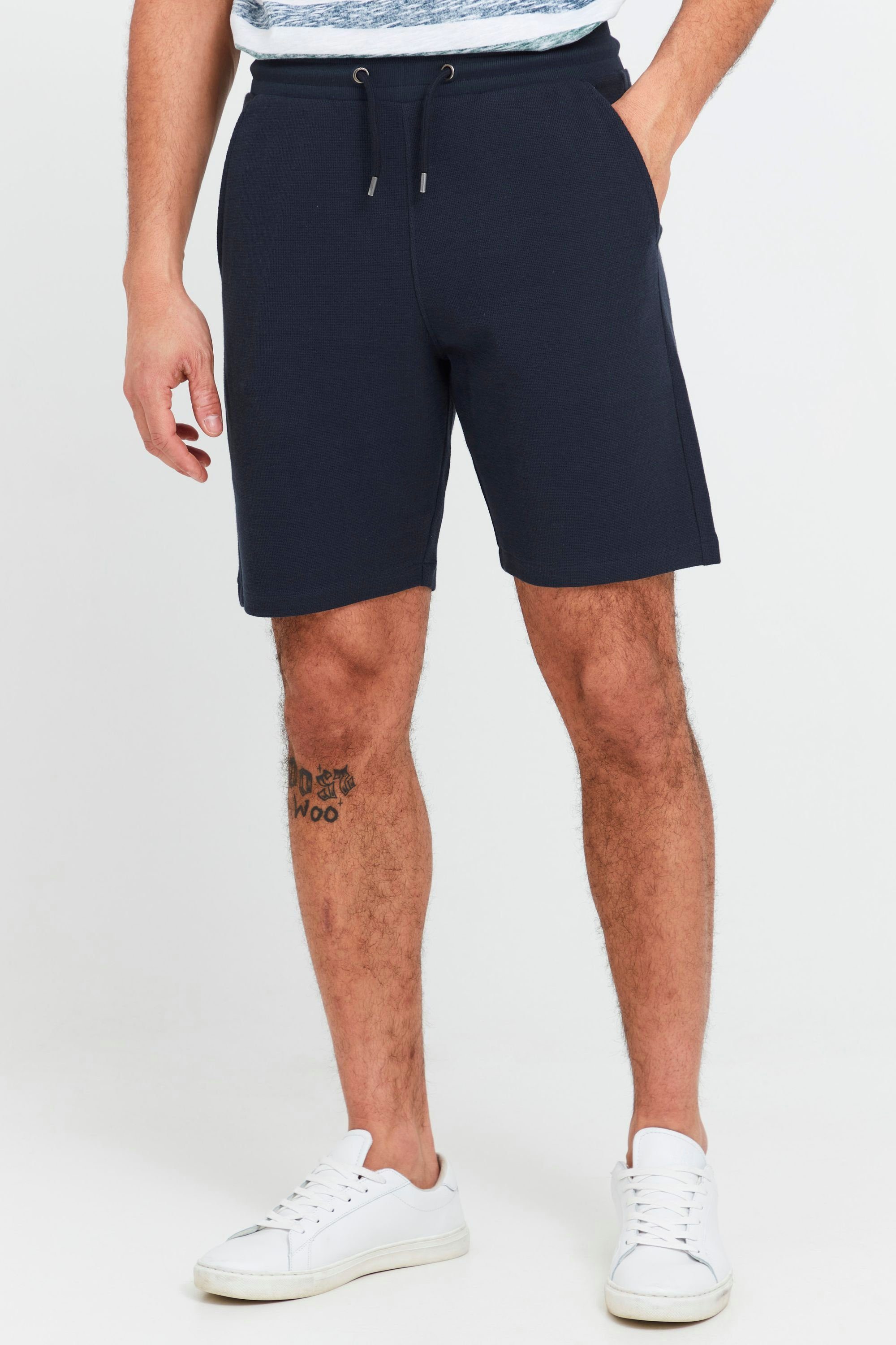 Sweatshorts SDRobson !Solid Blue Kordeln Shorts und Sweat elastischem mit Bund Insignia (194010)