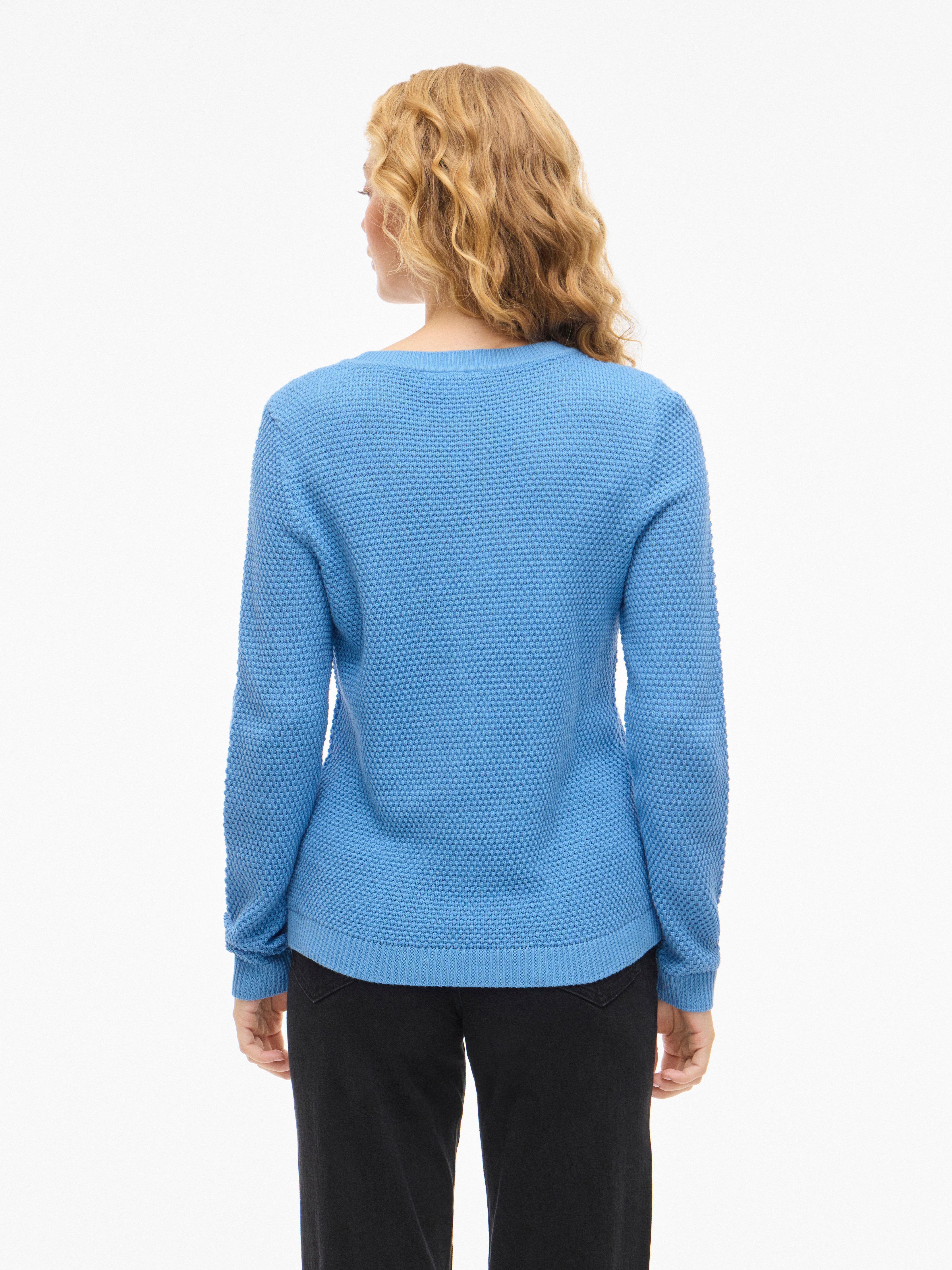 Vila Rundhalspullover VIDALO O-NECK L/S KNIT TOP- NOOS günstig online kaufen