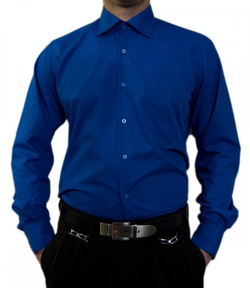 Businesshemd Designer Herren Hemd klassischer Kragen K11