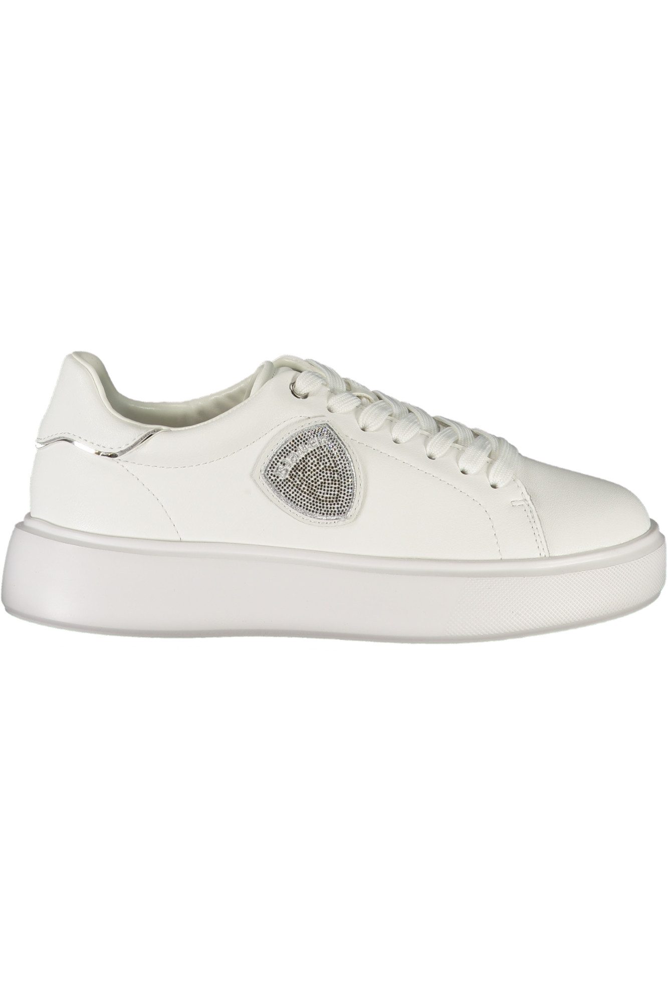 Blauer Кроссовки Weißer Damensportschuh mit Strass – Komfort &