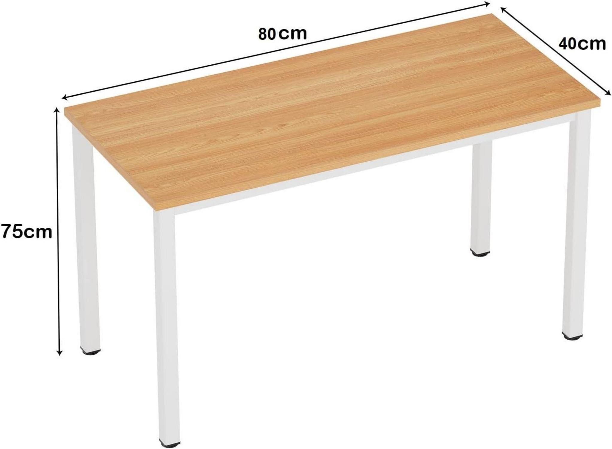 LuxusKollektion Computertisch Computertisch 80x40cm Schreibtisch Büro günstig online kaufen