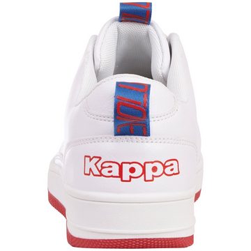 Kappa Sneaker mit Evolution Ambigramm auf Zungen- und Fersenloops