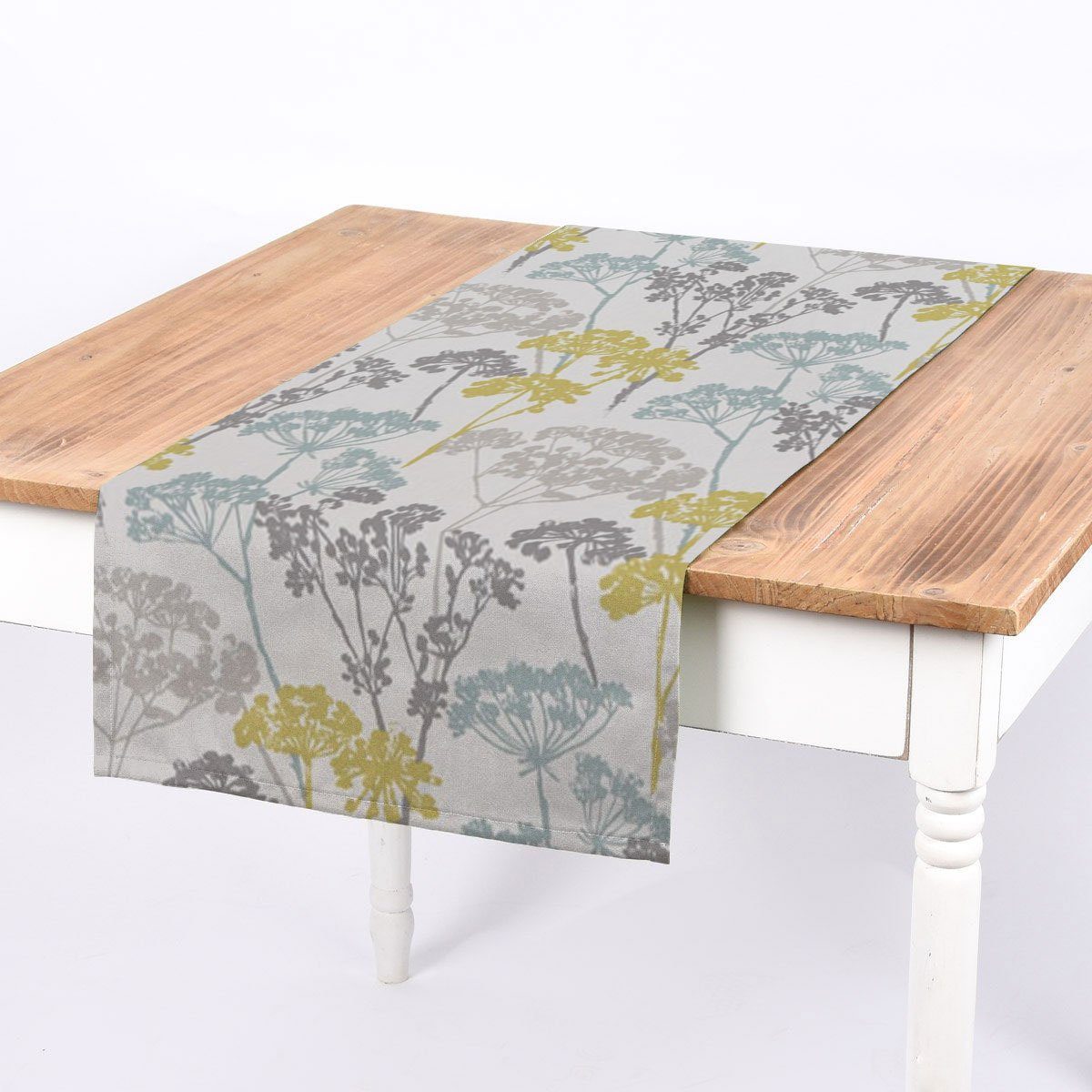 SCHÖNER LEBEN. Tischläufer SCHÖNER LEBEN. Tischläufer Blumen Gräser Mineral günstig online kaufen