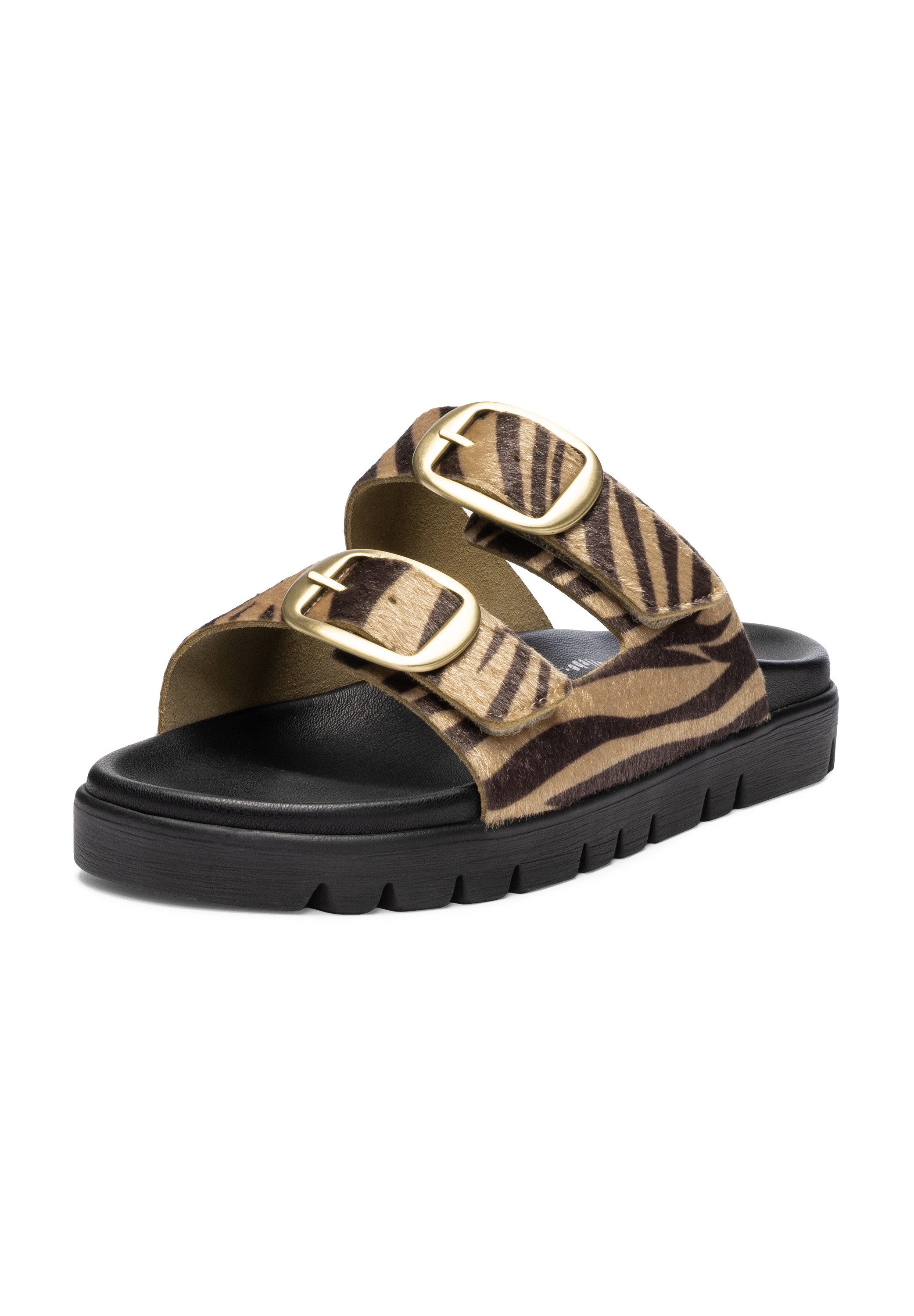 vitaform Damen Pantoletten Textil Pantolette