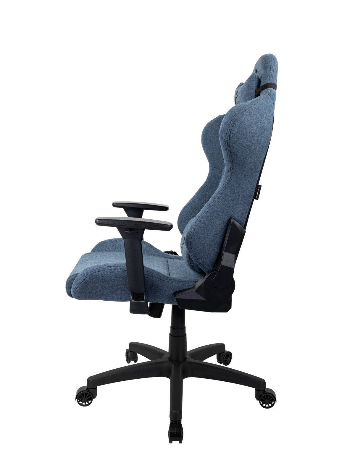 Arozzi Gaming-Stuhl Stuhl Torretta Arozzi Blau Gaming Weichgewebe