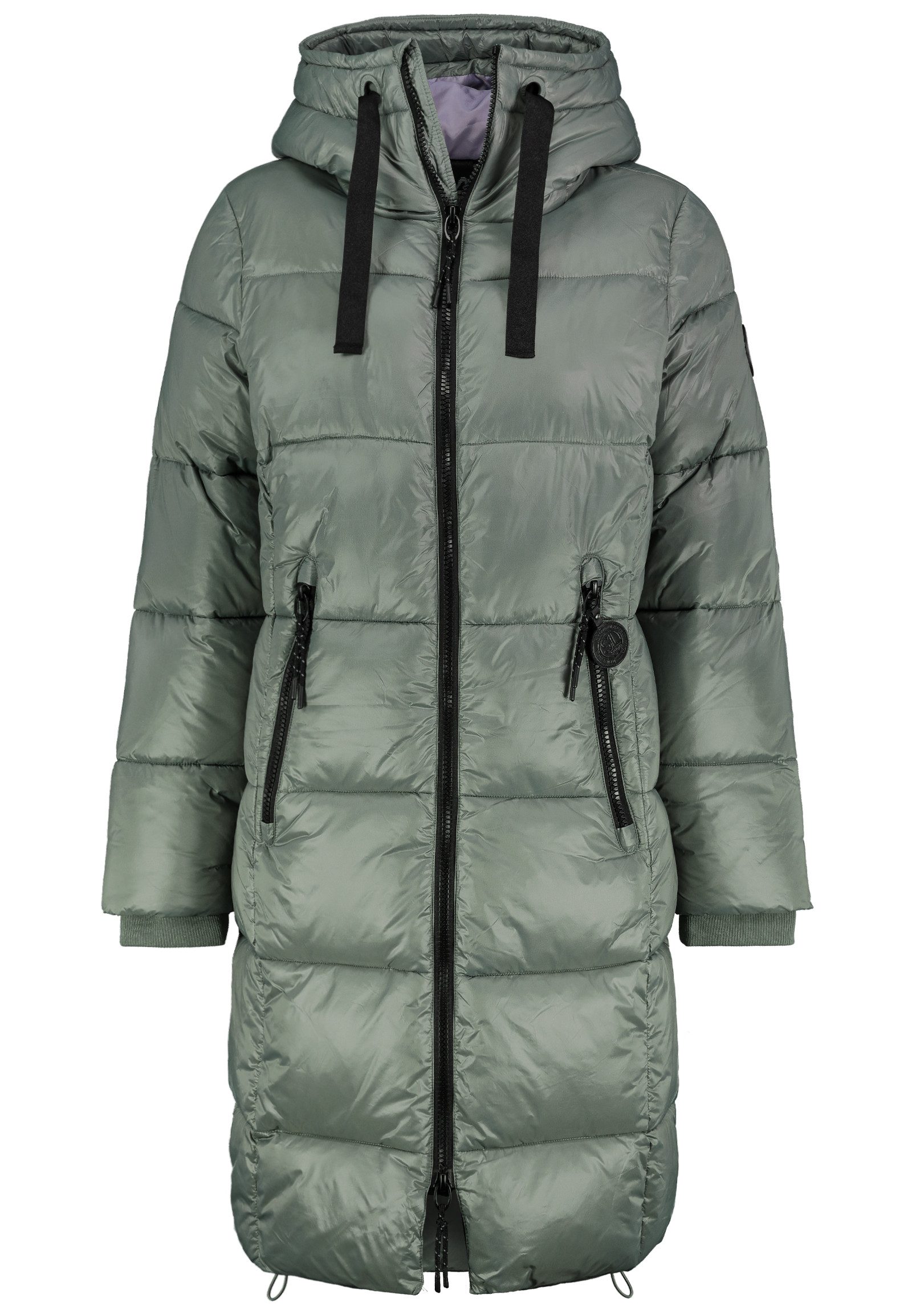 SUBLEVEL Wintermantel Langer Damen Steppmantel mit günstig online kaufen