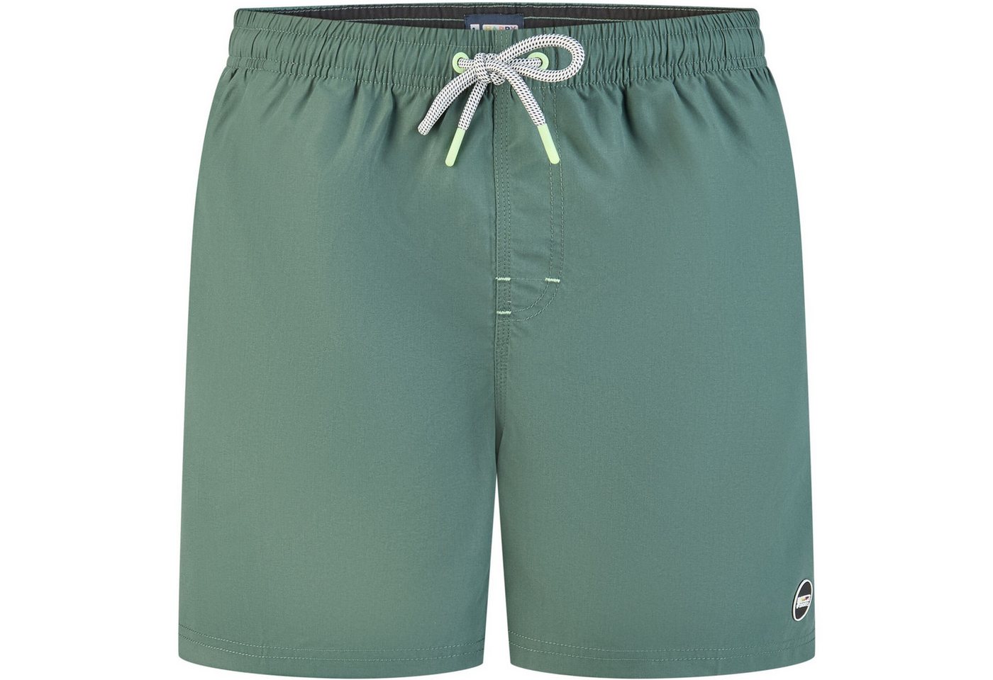 HAPPY SHORTS Badehose HAPPY SHORTS Herren Badeshorts Strandshort Khaki S - XXL