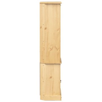 vidaXL Sideboard Highboard Corona 74x38x170 cm Massivholz Kiefer (1 St)