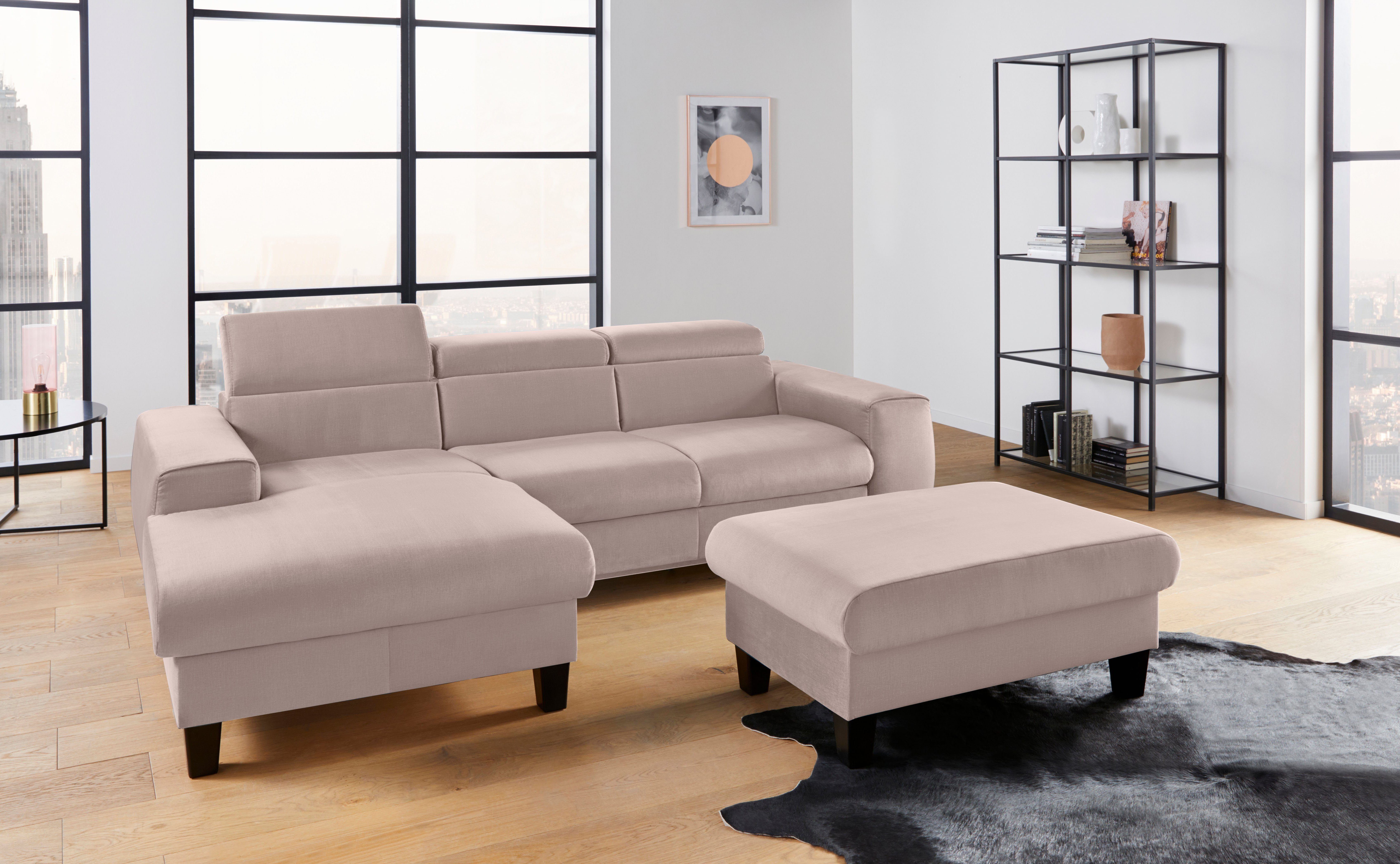 COTTA Polstergarnitur "Morven L-Form", (Set), Set bestehend aus: Ecksofa mi günstig online kaufen