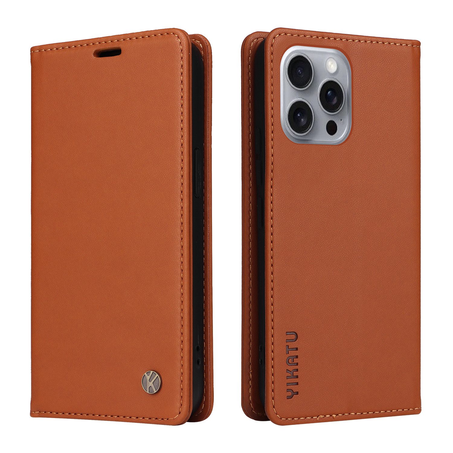 trends for living Handyhülle Handy Hülle Case Cover für iPhone Modelle Leder Magnet Schutzhülle