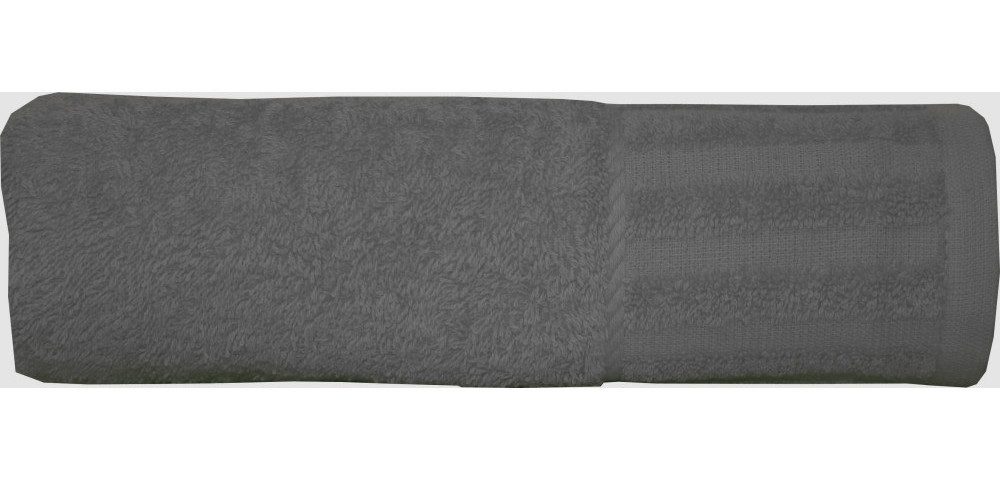 Seestern Handtücher Handtuch uni schwarz 50 x 100 cm