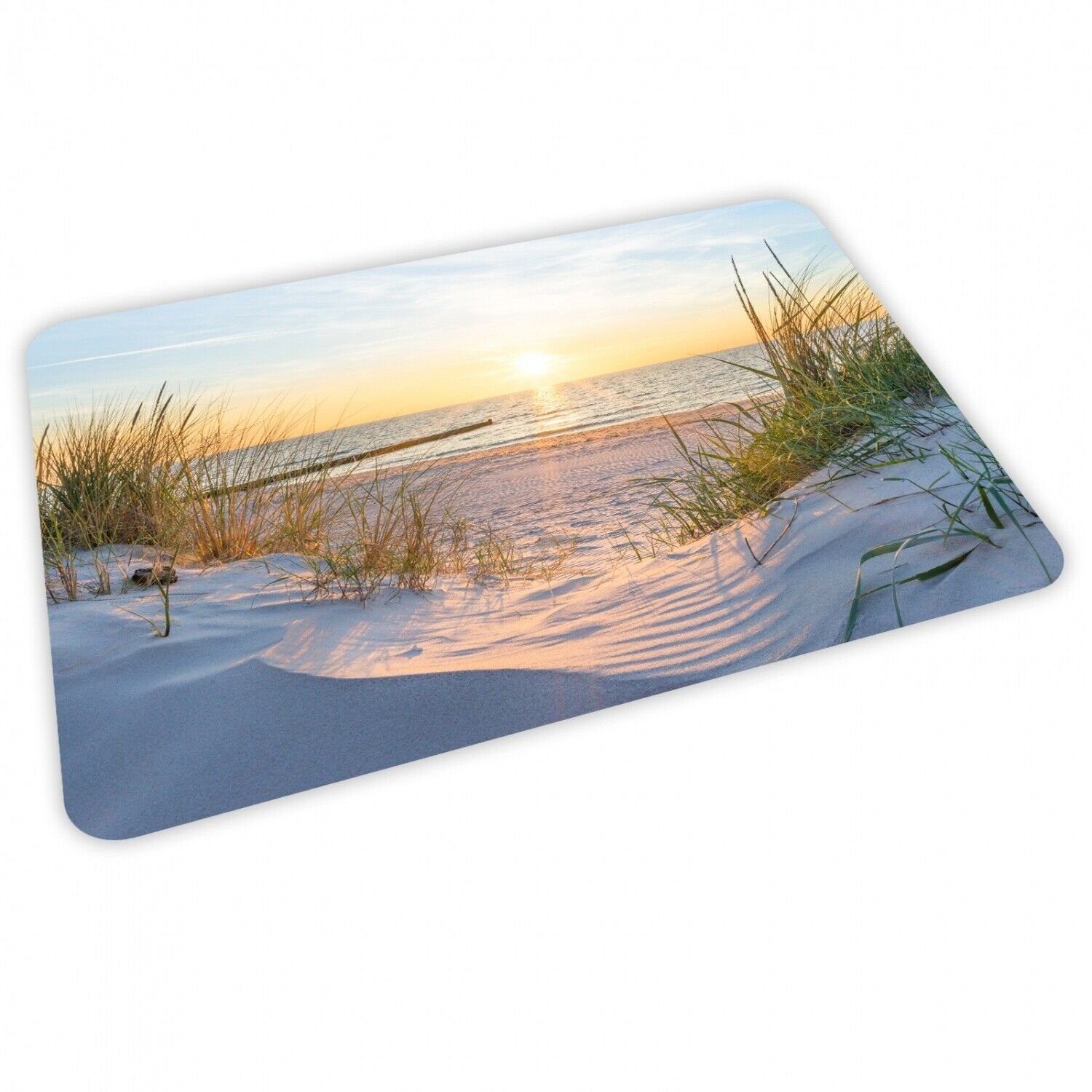 Platzset, stabiles Vinyl Tischset Ostsee Meer Strand, nikima, (1-St)