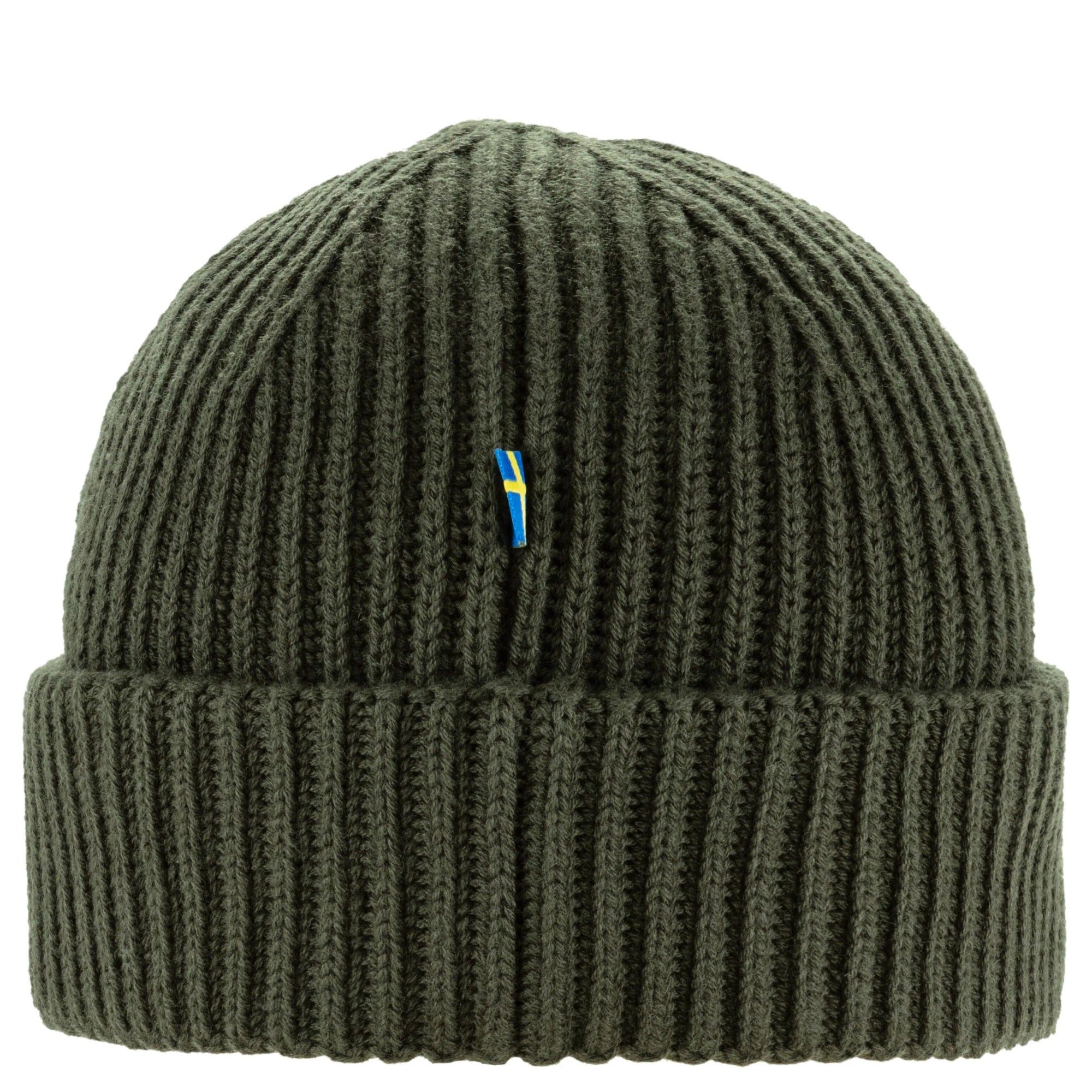 Fjällräven Strickmütze Lite Logo Hat - Mütze (deep forest)