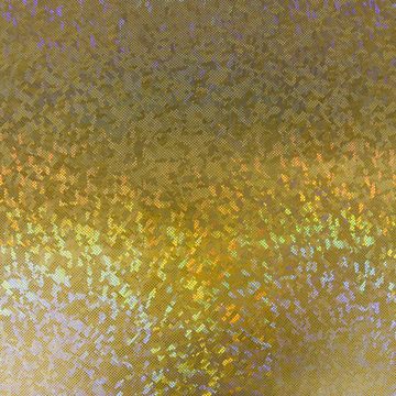 SCHÖNER LEBEN. Stoff Jerseystoff Stretch Jersey Glitzer holografisch uni gold 1,5m Breite, mit Metallic-Effekt