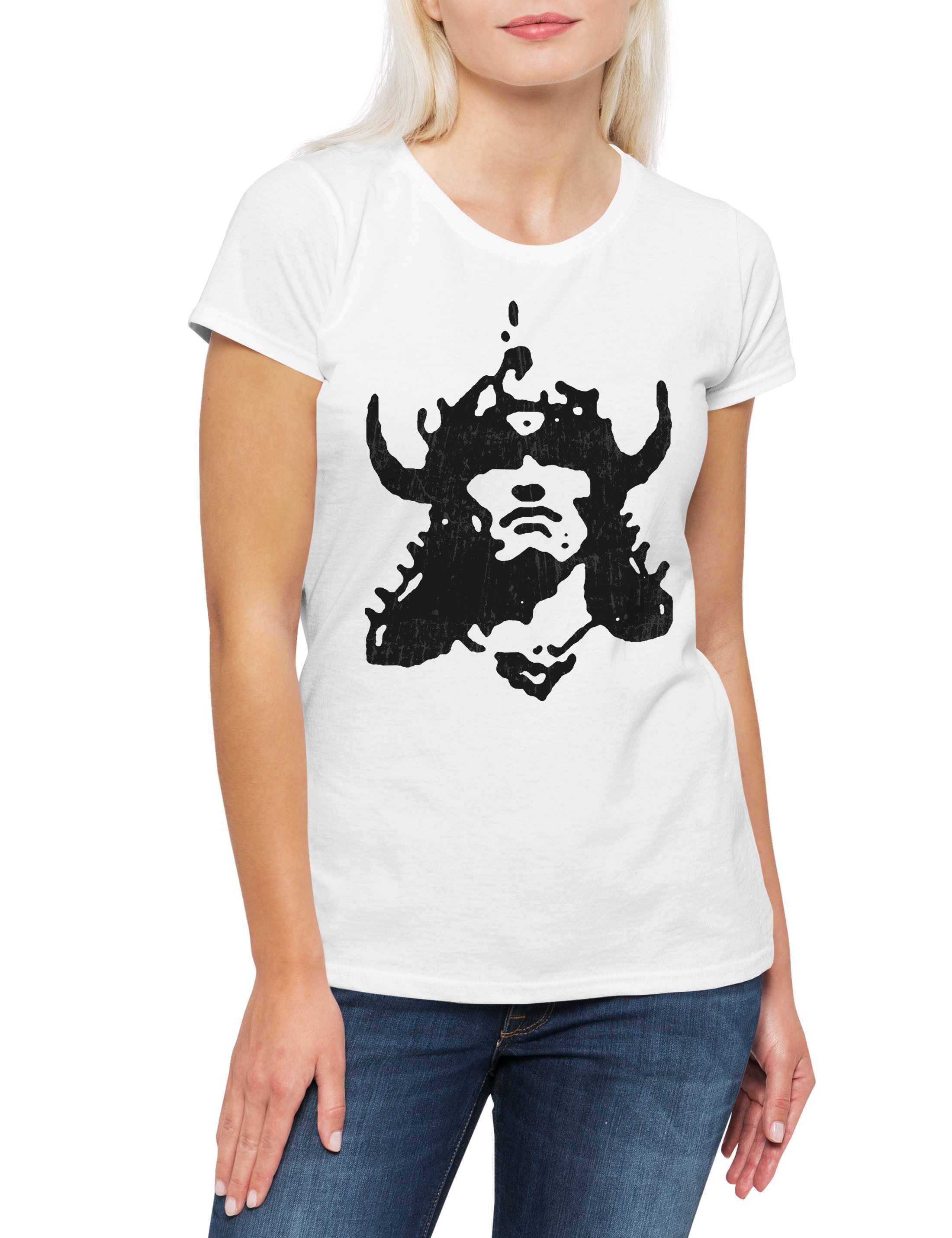 Print-Shirt Barbarian Head Damen T-Shirt Dark Fantasy King Conan The Movie