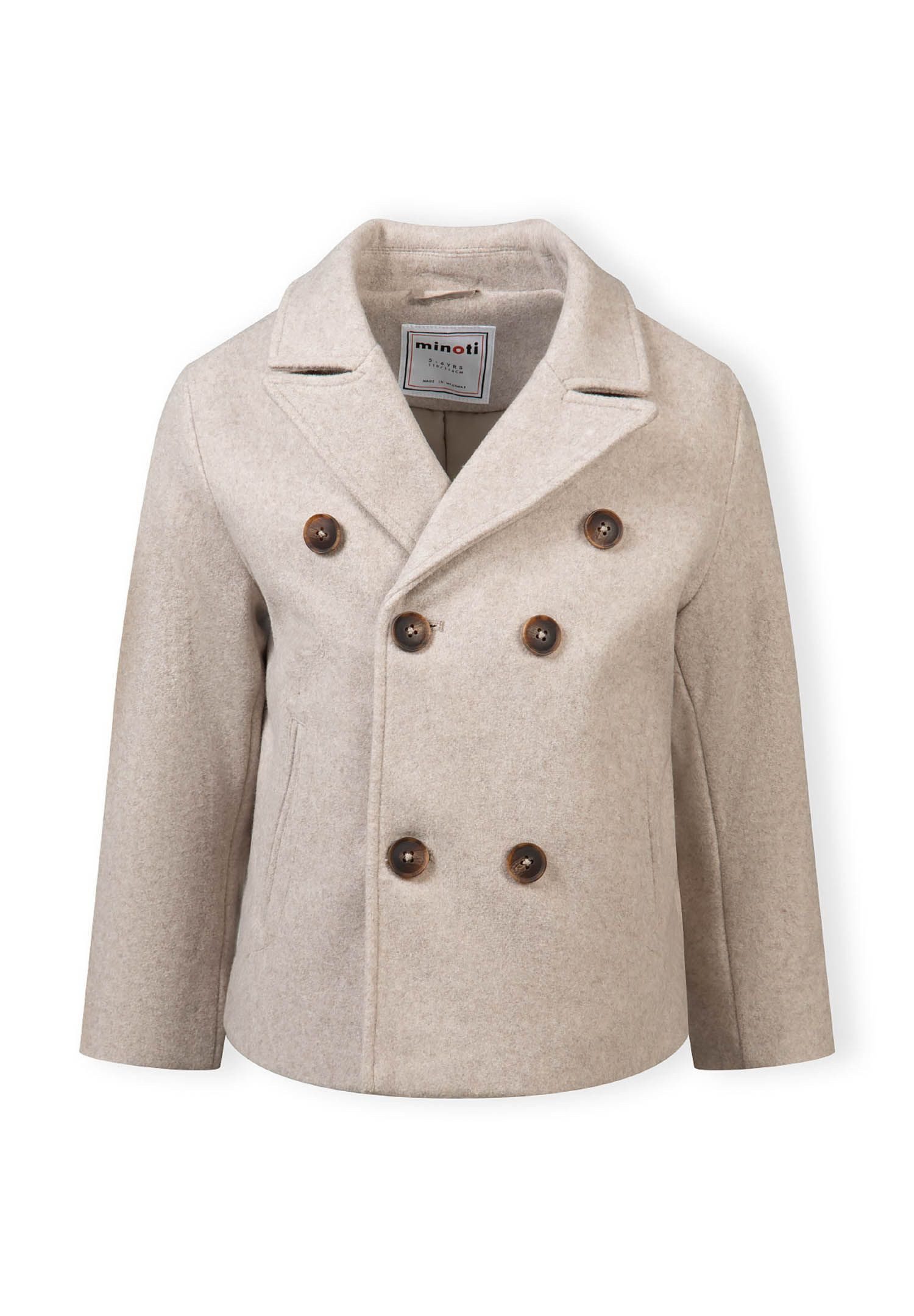 MINOTI Wintermantel Zweireihiger Mantel mit Futter  (2y-14y)