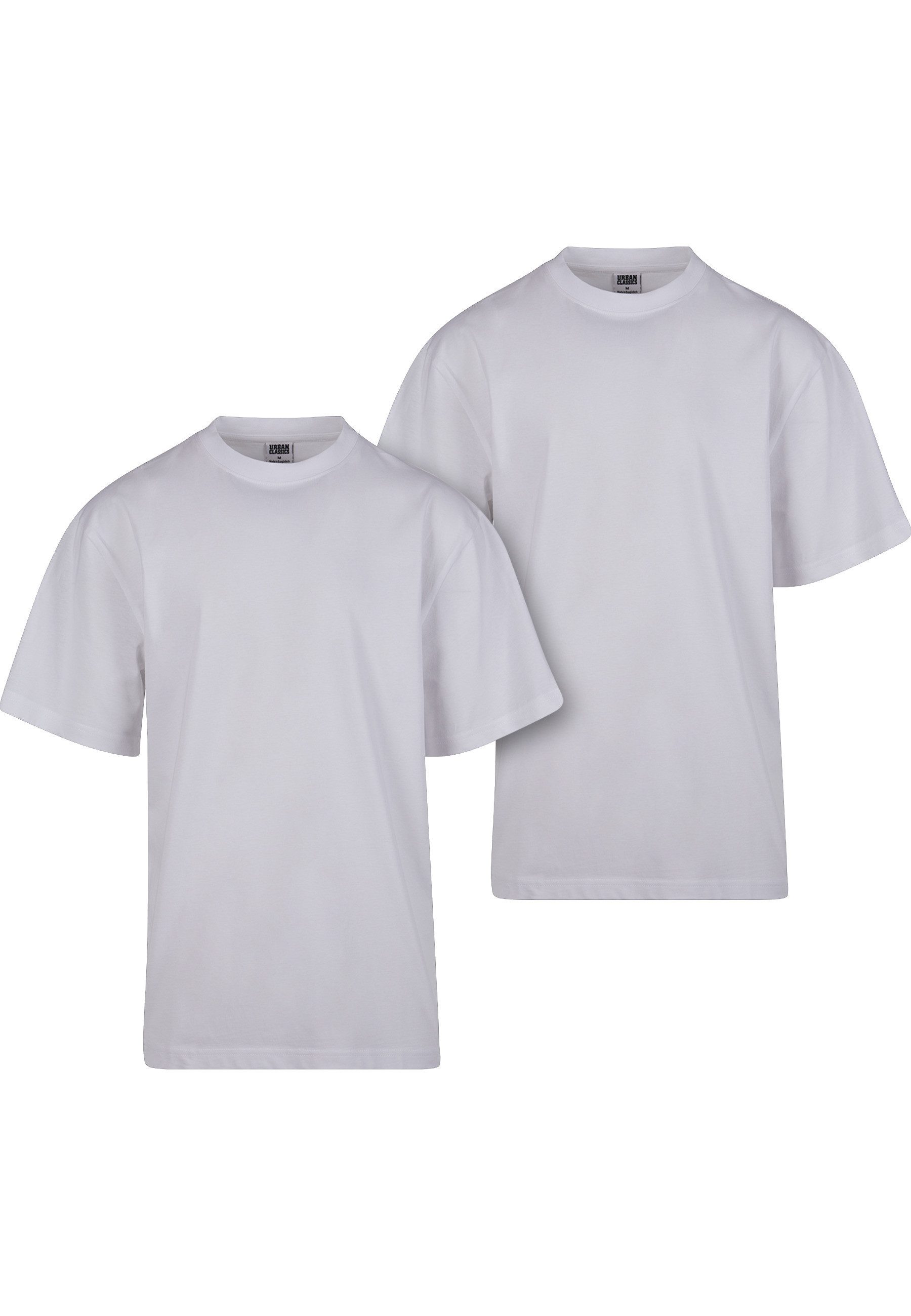 URBAN CLASSICS T-Shirt Urban Classics Herren Tall Tee 2-Pack (1-tlg)