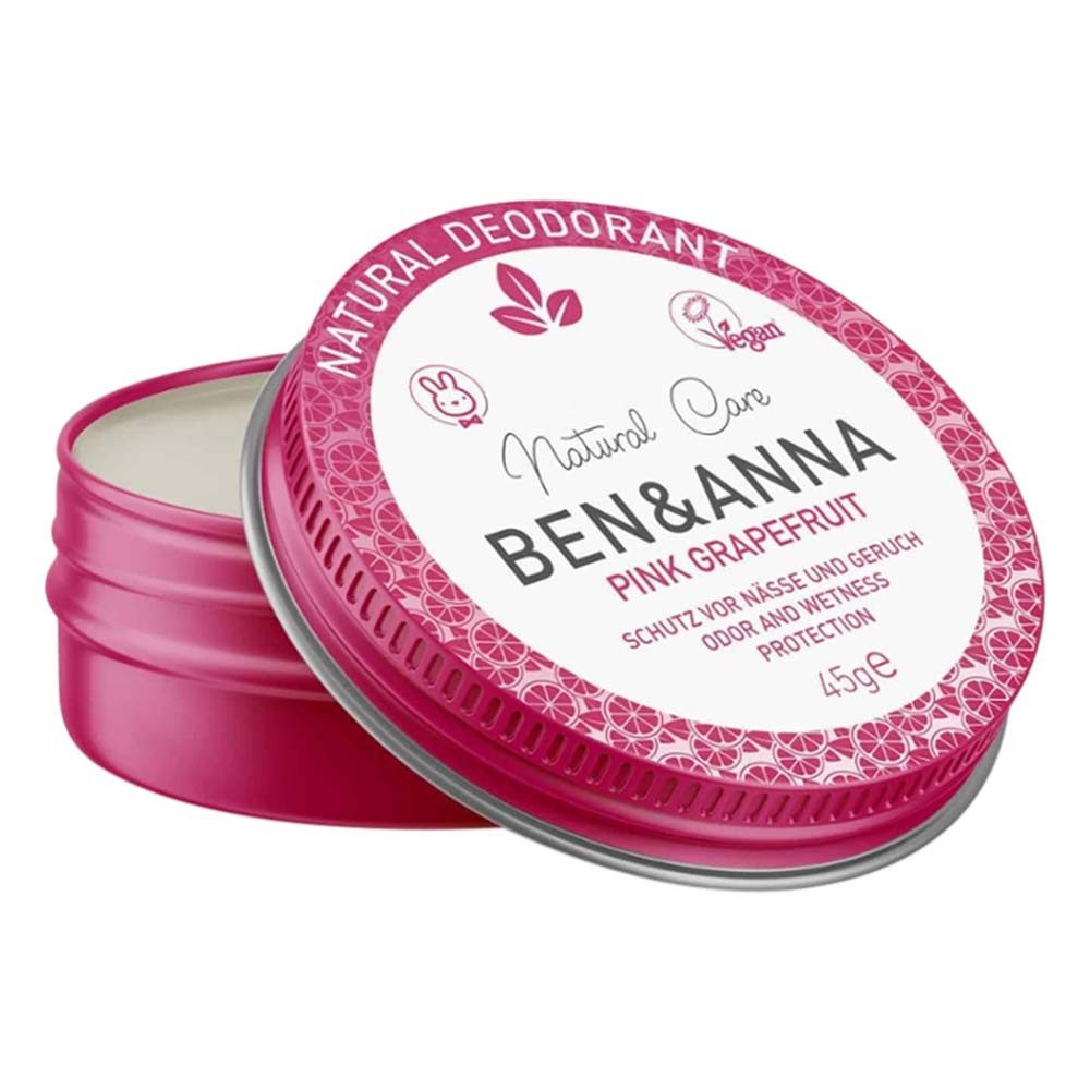 Ben & Anna Deo-Creme Deo Cream Dose - Pink Grapefruit 45g