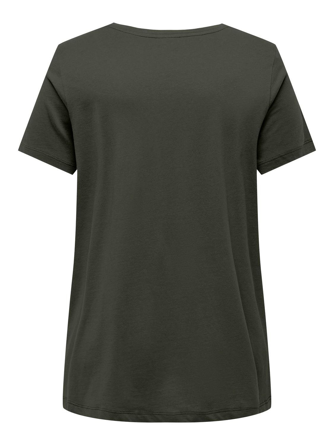 ONLY CARMAKOMA V-Shirt CARBONNIE LIFE S/S günstig online kaufen