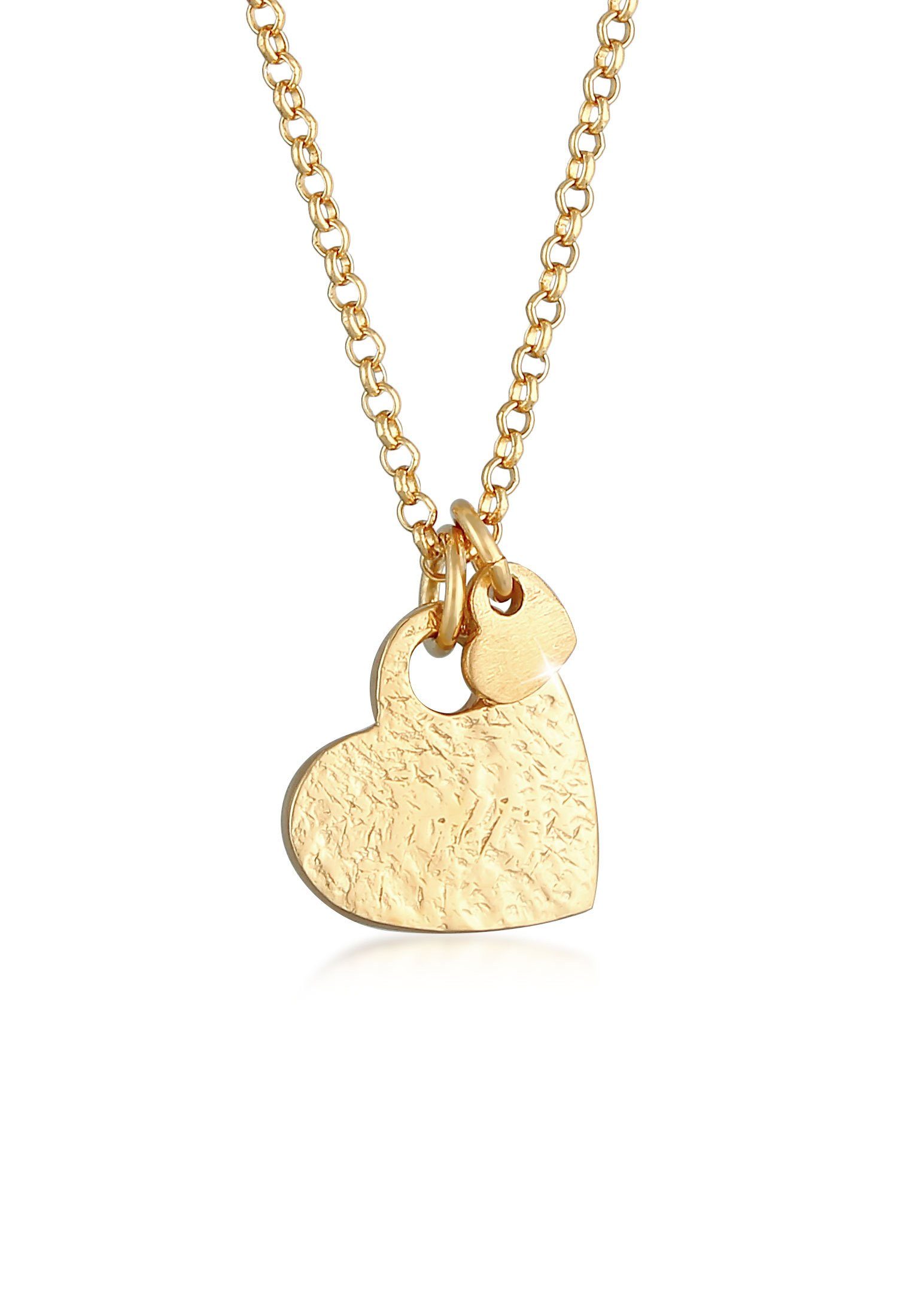 Elli Kette mit Anhänger Herzen Love günstig online kaufen