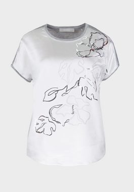 bianca Print-Shirt JULIE mit trendigem Frontmotiv mit Metallic-Effekt