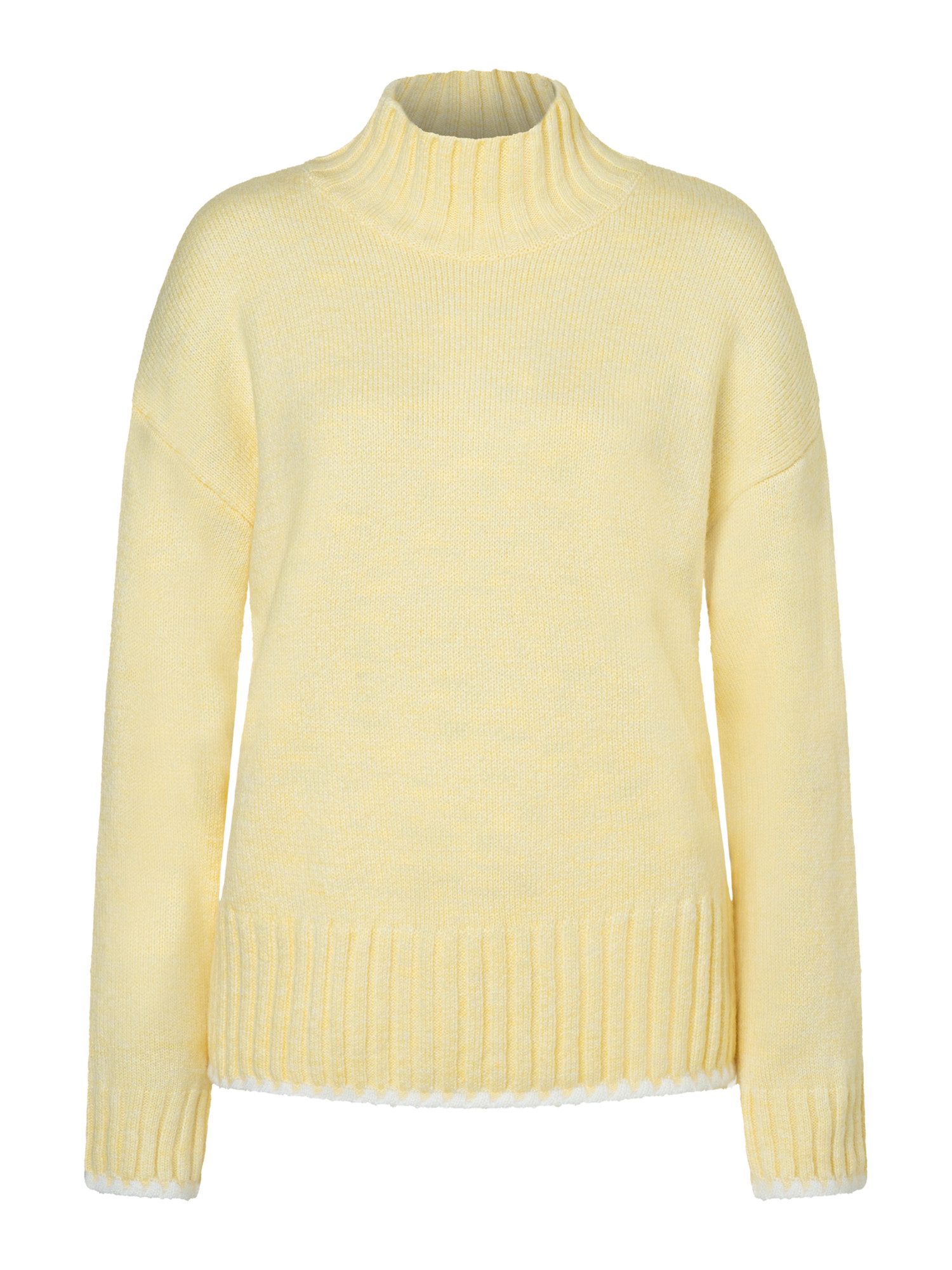 MORE&MORE Rundhalspullover softer Wohlfühl-Pullover