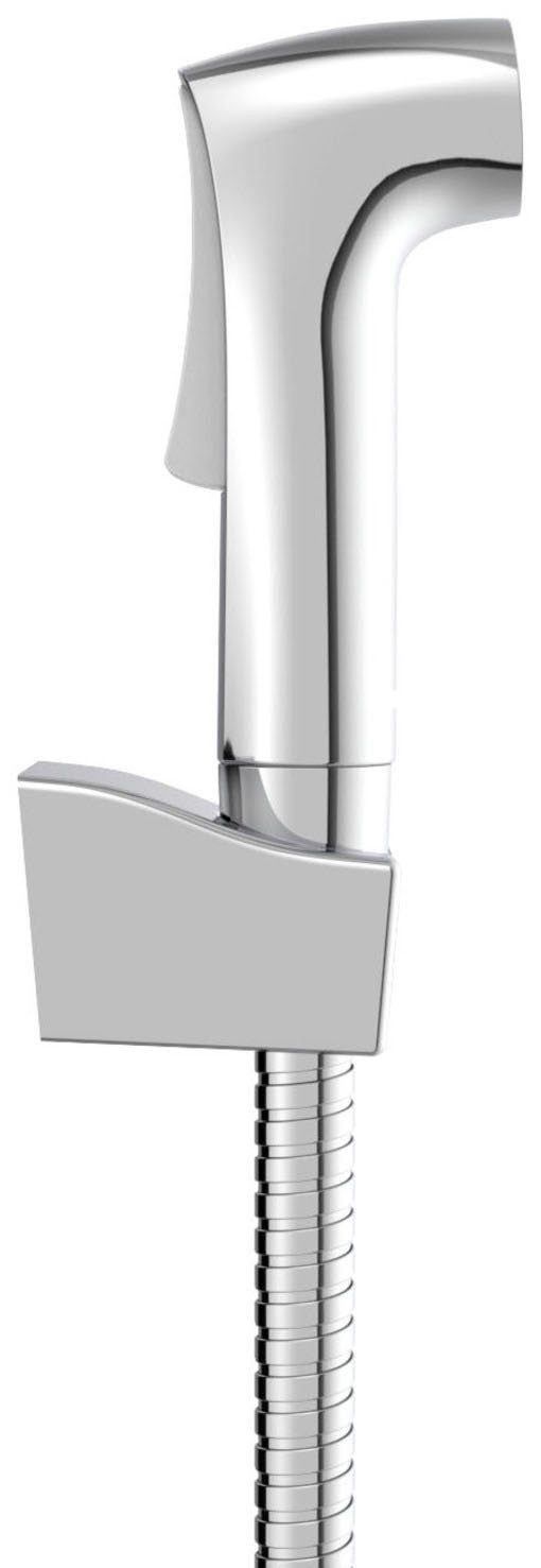 WENKO Handbrause Watersaving, Bidet-Set Watersaving, Durchmesser 120 cm