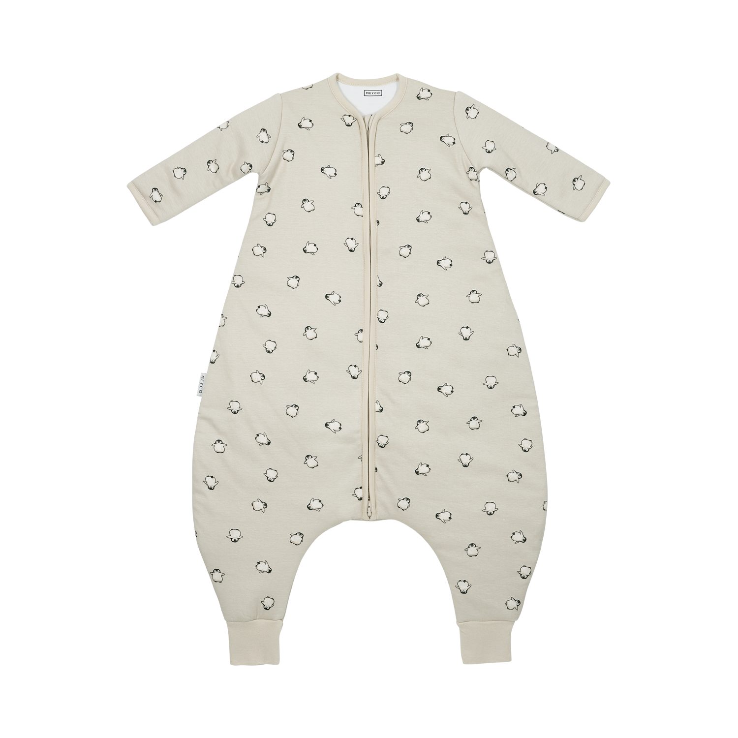 Meyco Baby Babyschlafsack Penguin Soft sand (1 tlg), 80cm günstig online kaufen