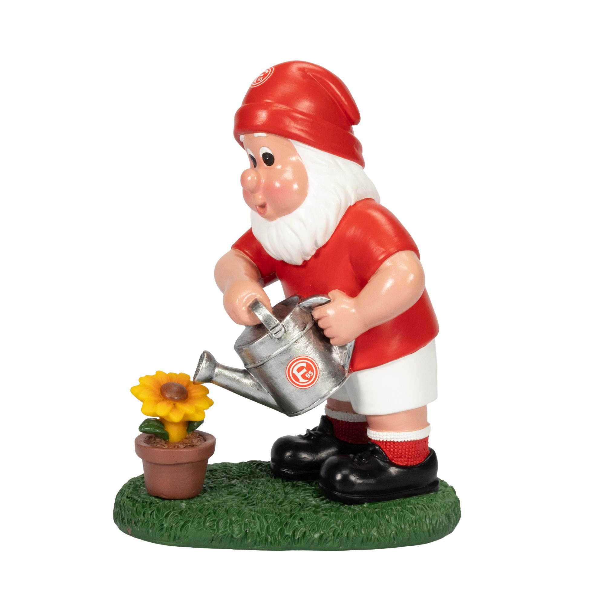 Fortuna Düsseldorf Dekofigur Fortuna Düsseldorf Gartenzwerg "Gießkanne"