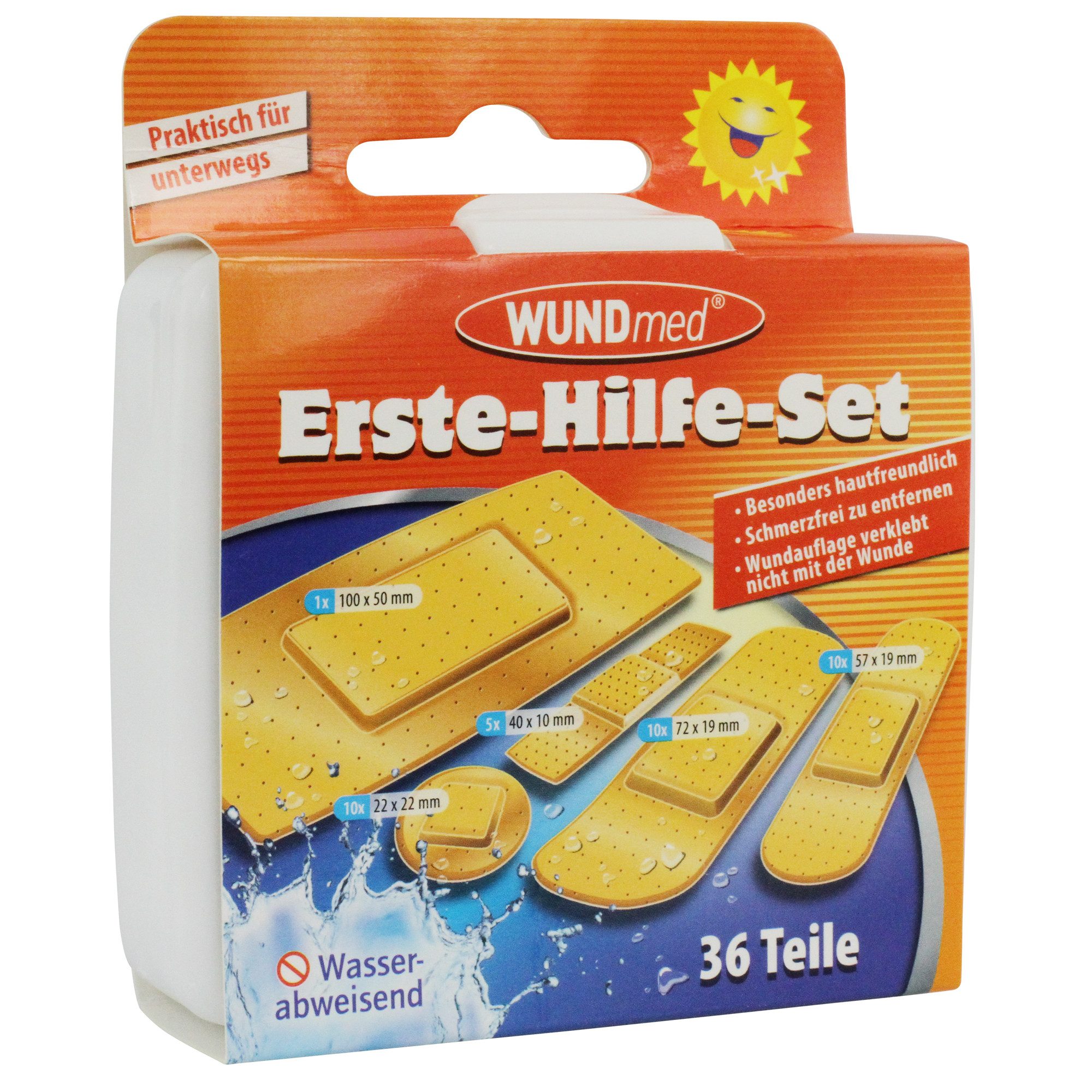 Wundmed Wundpflaster WUNDmed® Erste-Hilfe-Set 36-teilig