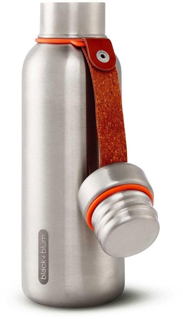 ml 500 black+blum orange-edelstahlfarben Isolierflasche,