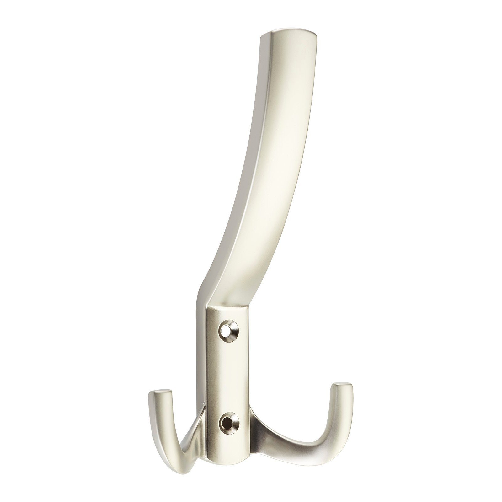 SO-TECH® Garderobenhaken JULIE STRONG - extra stabile Ausführung - Lochabstand 32 mm (1 St), Variante lang, Höhe 145,5 mm, Edelstahloptik matt