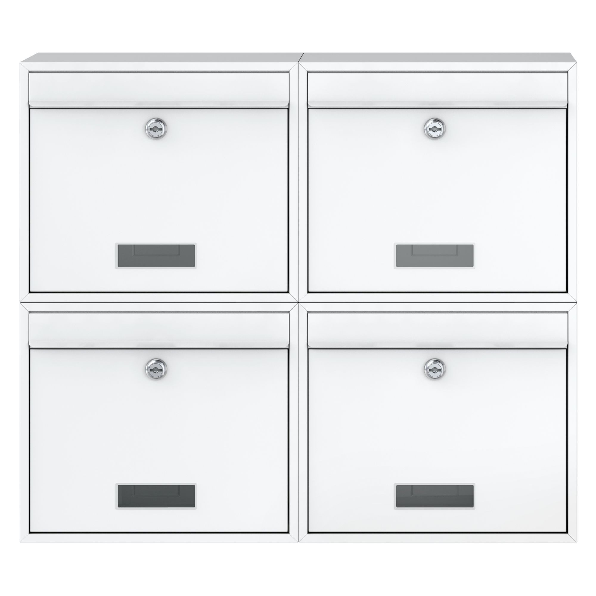 BASI Wandbriefkasten Wandbriefkasten (Spar-Set, 4-St), 4er günstig online kaufen