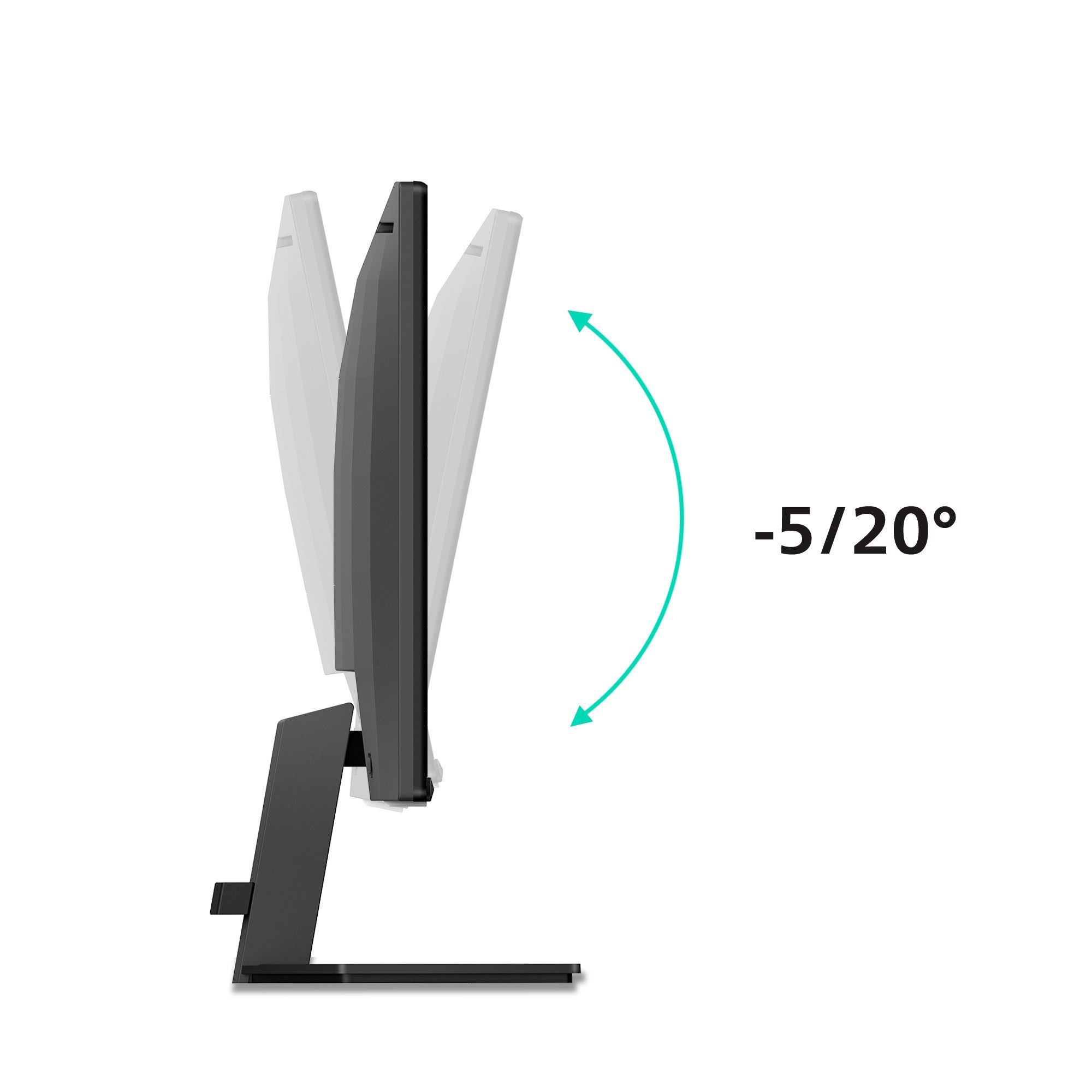 Philips 60,5cm (23,8) 24M2N3200NF 16:09 HDMI+DP VA black TFT-Monitor (1920 x 1080 px, Full HD, 4 ms Reaktionszeit, 144 Hz, IPS, Adaptive-Sync, HDCP, HDR)
