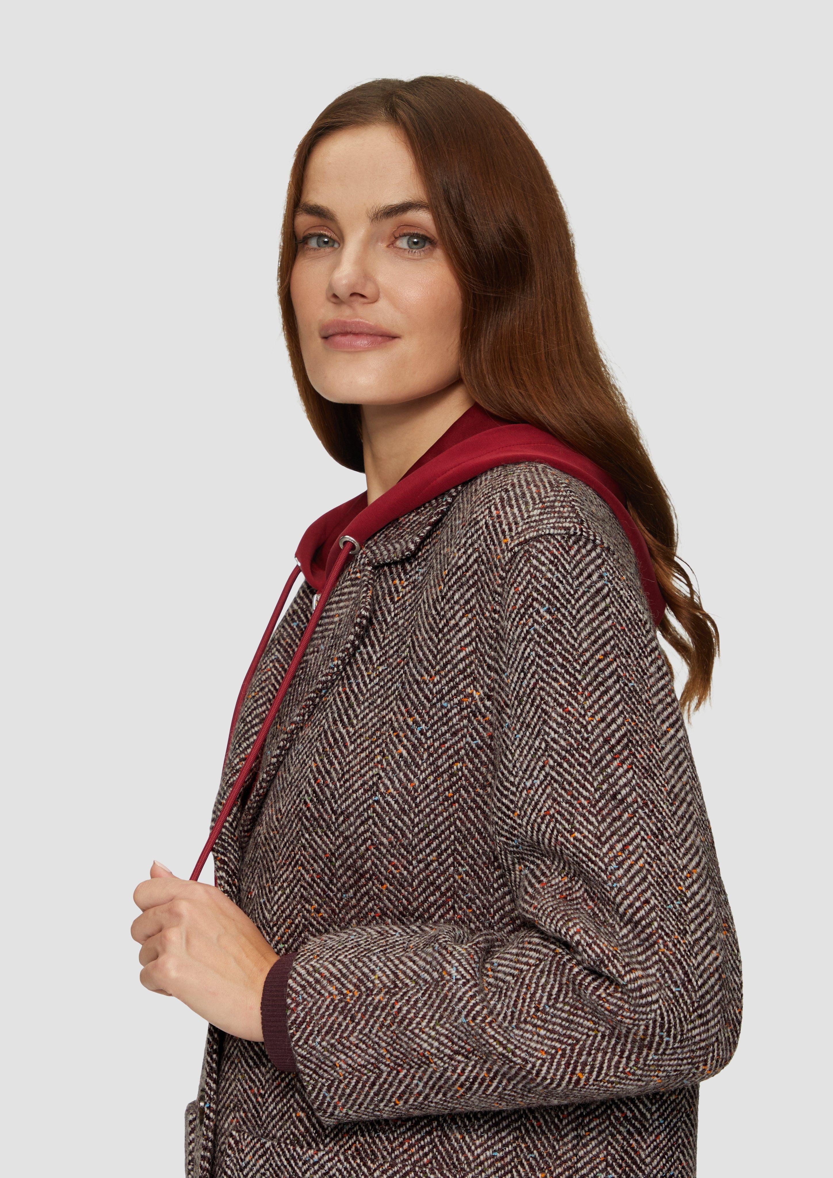 s.Oliver Funktionsmantel Wollmantel im Relaxed Fit günstig online kaufen