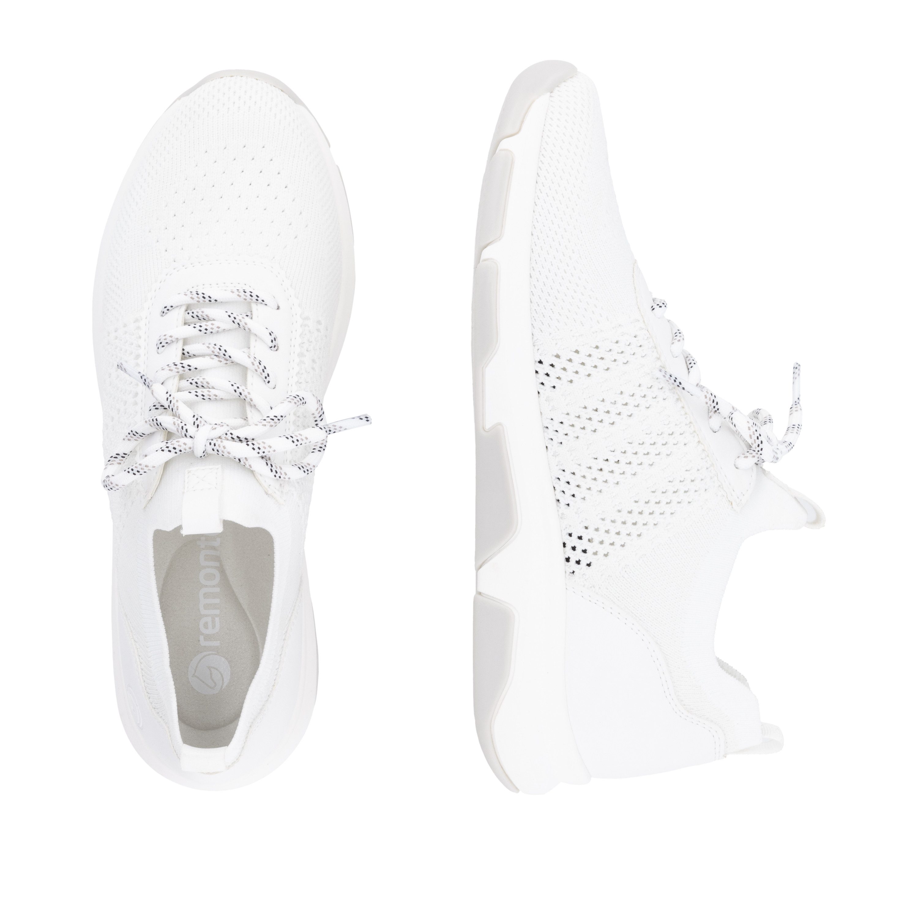 Remonte Slip-On Sneaker, Freizeitschuh, Halbschuh, Slipper, Schlupfschuh mit Anziehlaschen