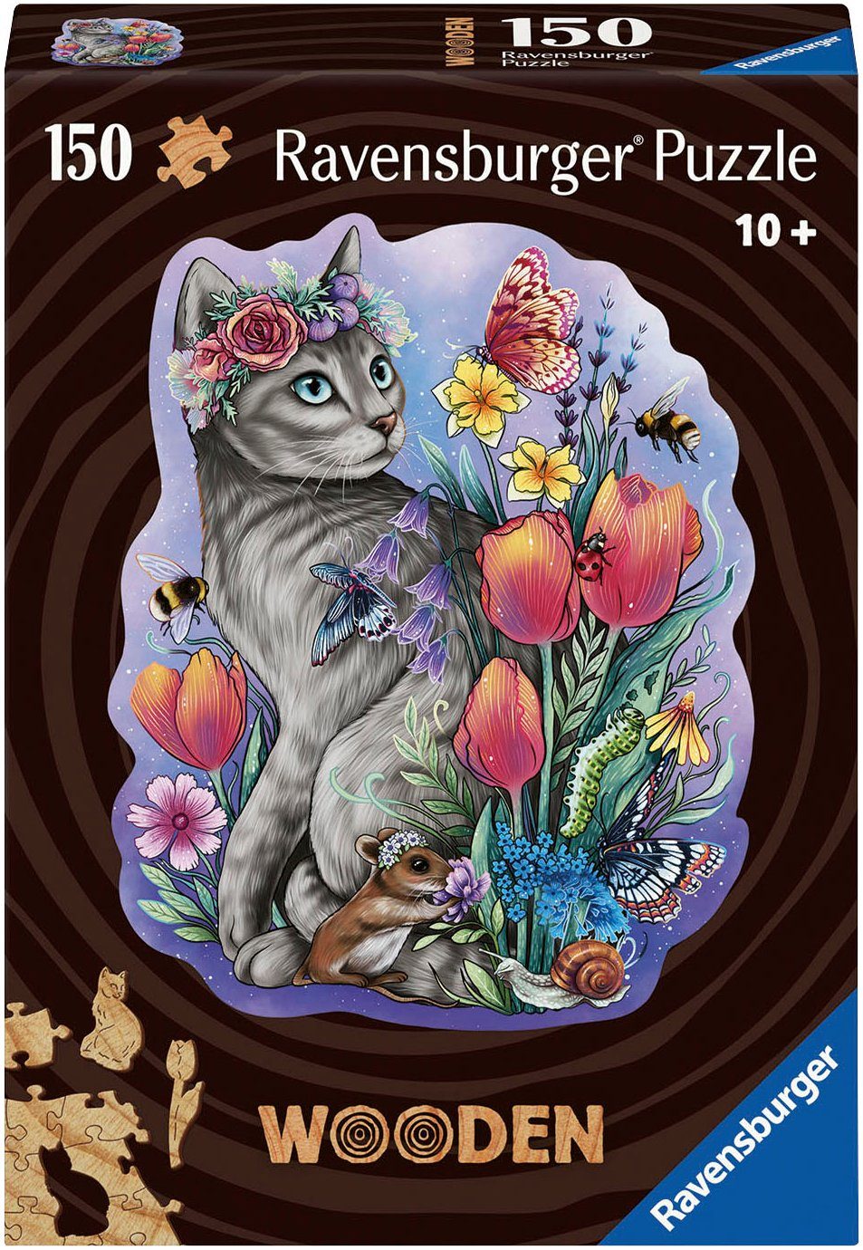 Ravensburger Puzzle Frühlingskatze, 150 Puzzleteile, Made günstig online kaufen