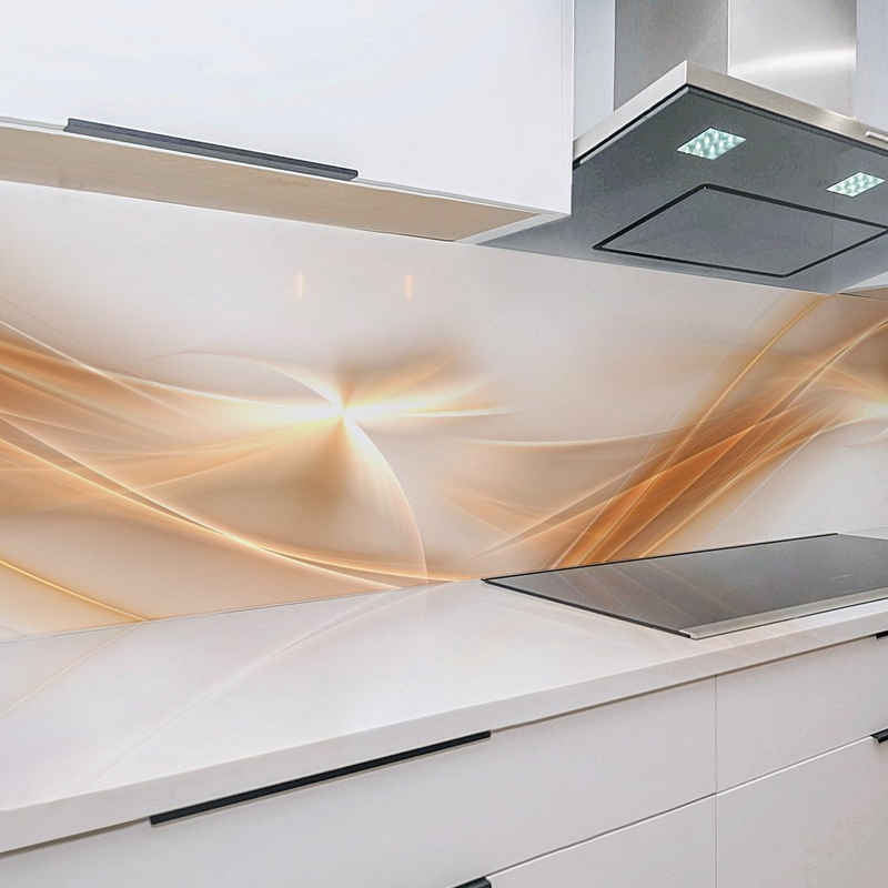 Rodnik Küchenrückwand Amelia Abstrakt, ABS-Kunststoff Platte Monolith in DELUXE Qualität mit Direktdruck