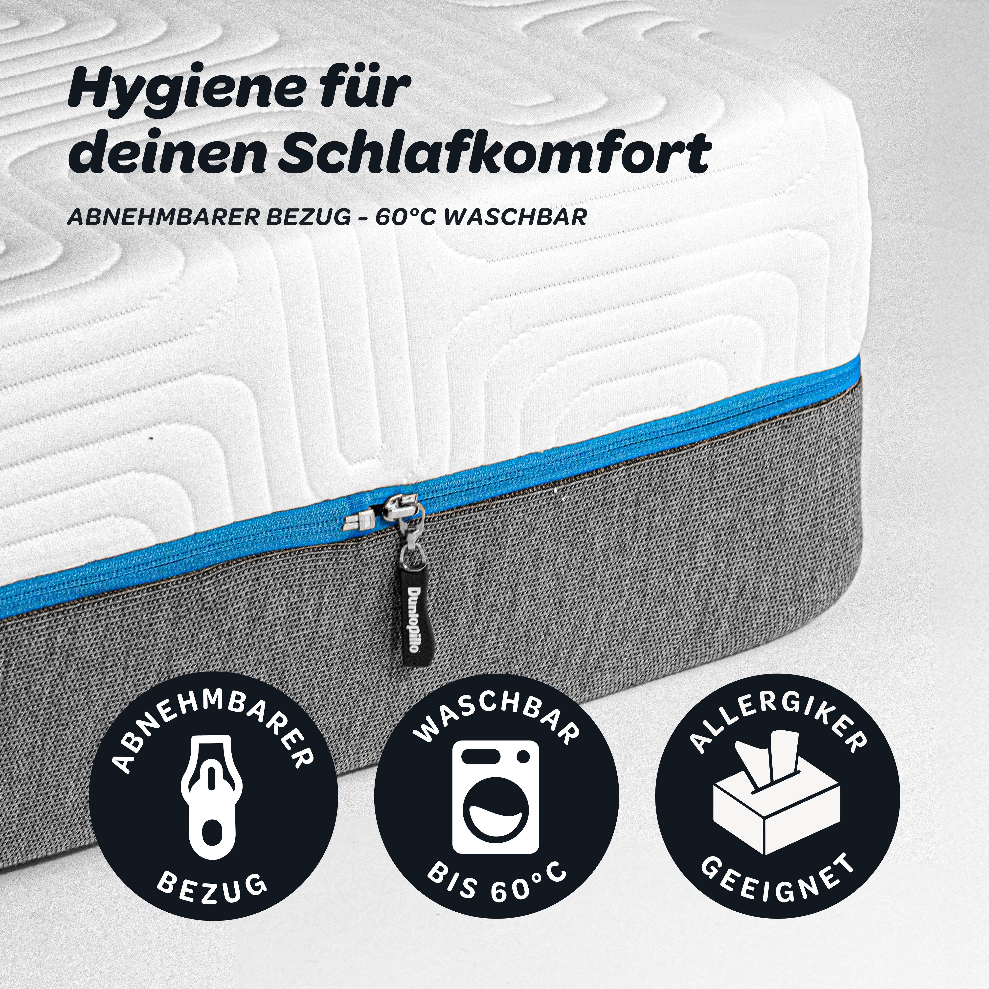 DUNLOPILLO BALANCE KS 1.000 (H2, 90 x 200 x 23 cm) – Bild 4 von 5