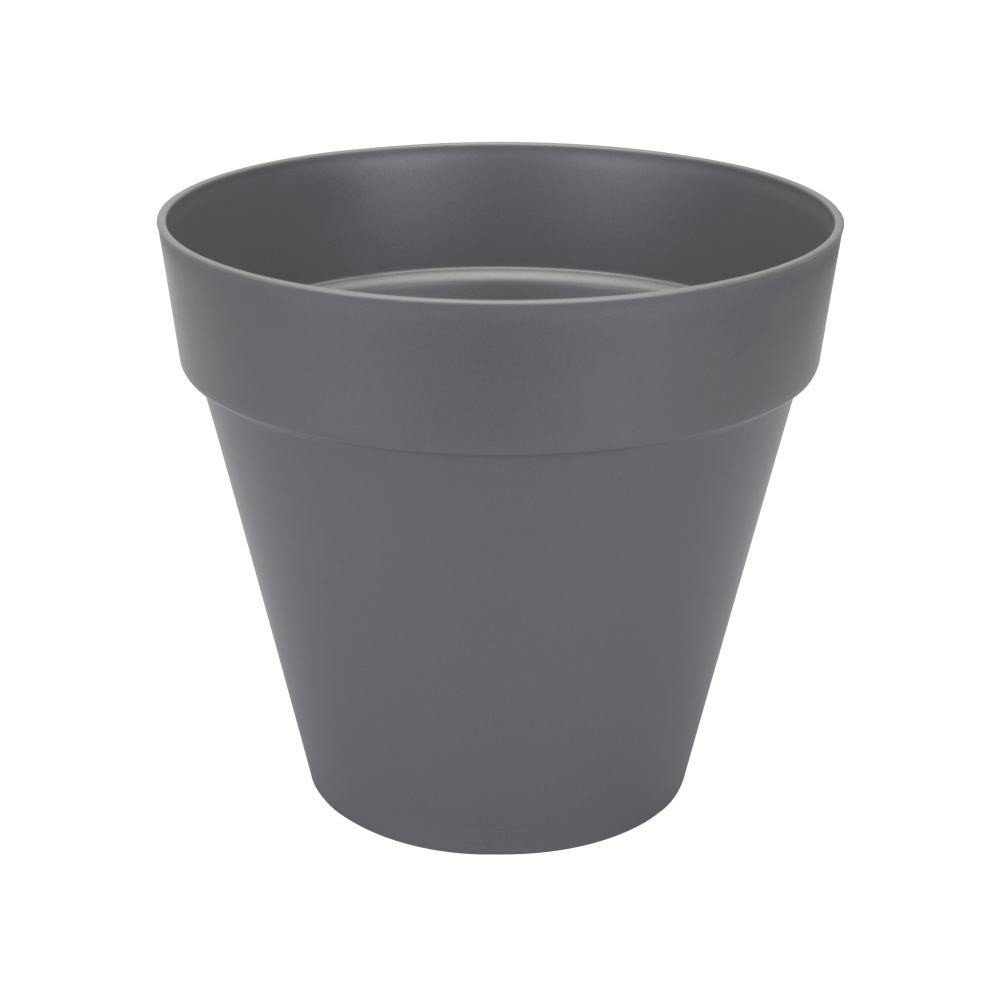 Elho Blumentopf Elho Pflanztopf Loft Urban Ø 25 x 22 cm anthrazit
