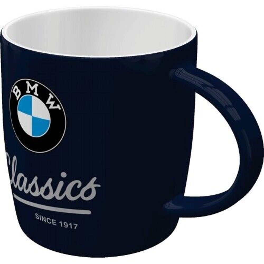BMW Tasse BMW Classic Kaffee Becher Kaffeetasse Motorsport M Performance Tasse, 1-tlg.