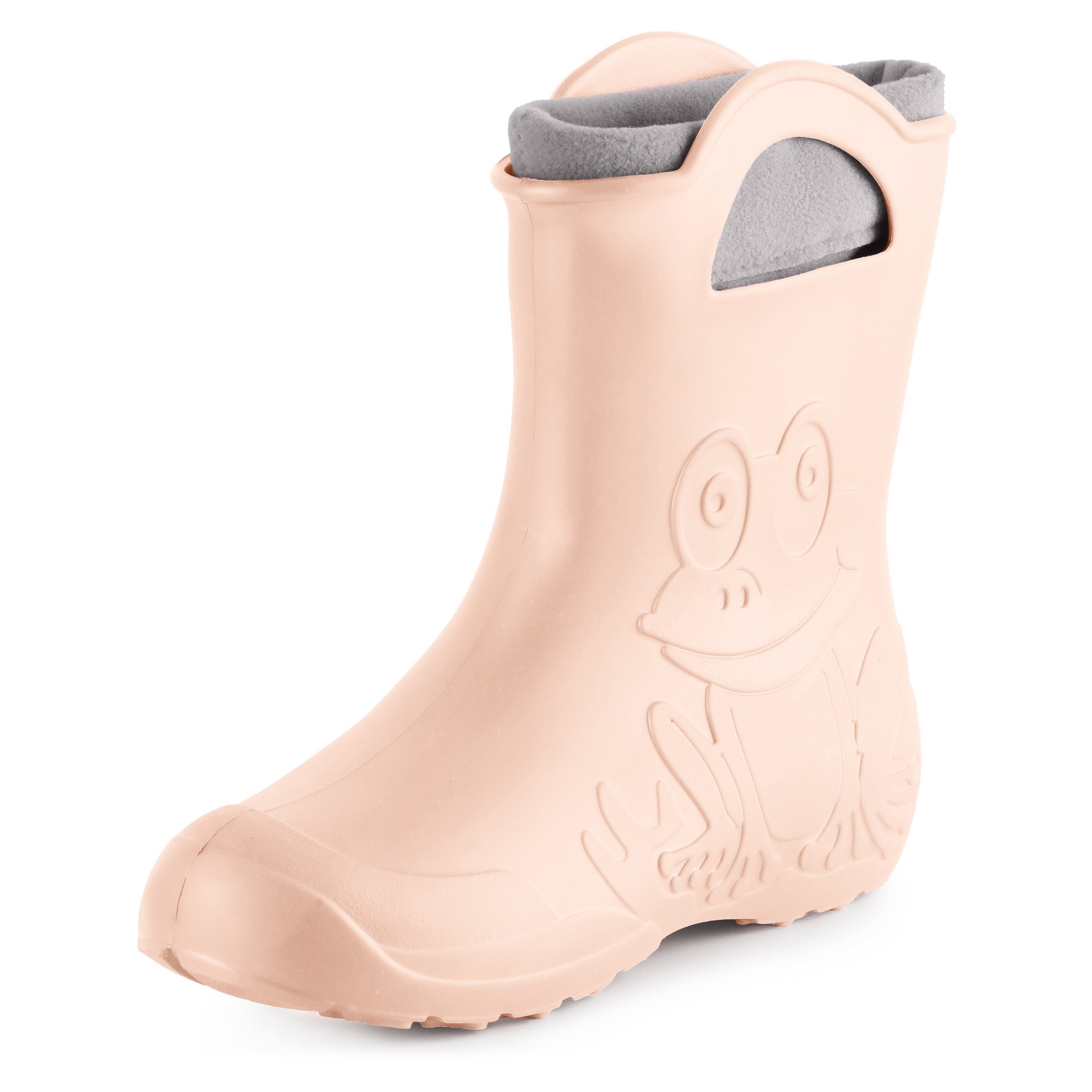Ladeheid EVA Regenstiefel LA-CA-12 federleichte Regenschuhe Damen Gummistiefel mit herausnehmbares Innenfutter