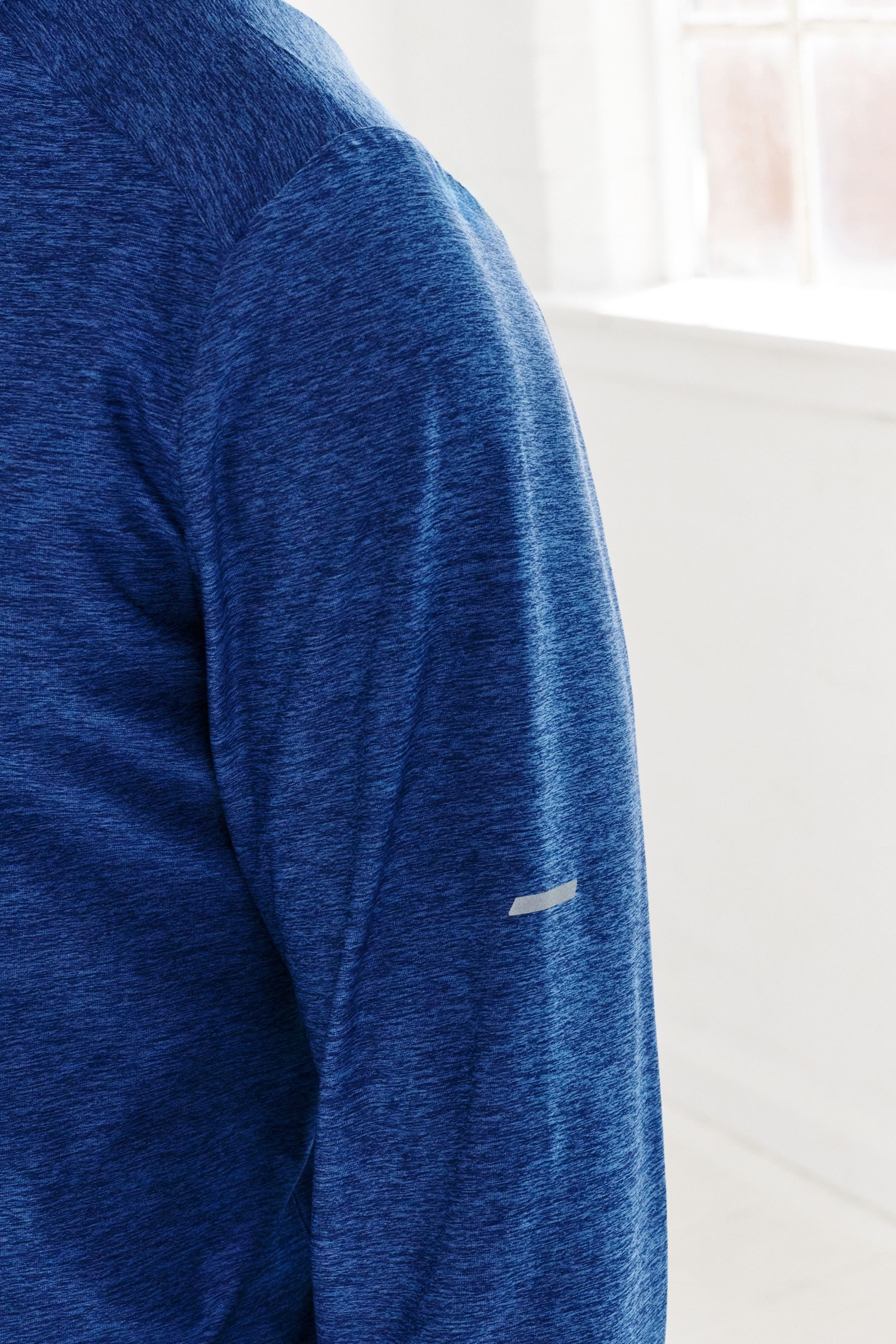 Next Sweater Active Training Gym Sweatshirt mit Viertel-RV (1-tlg)