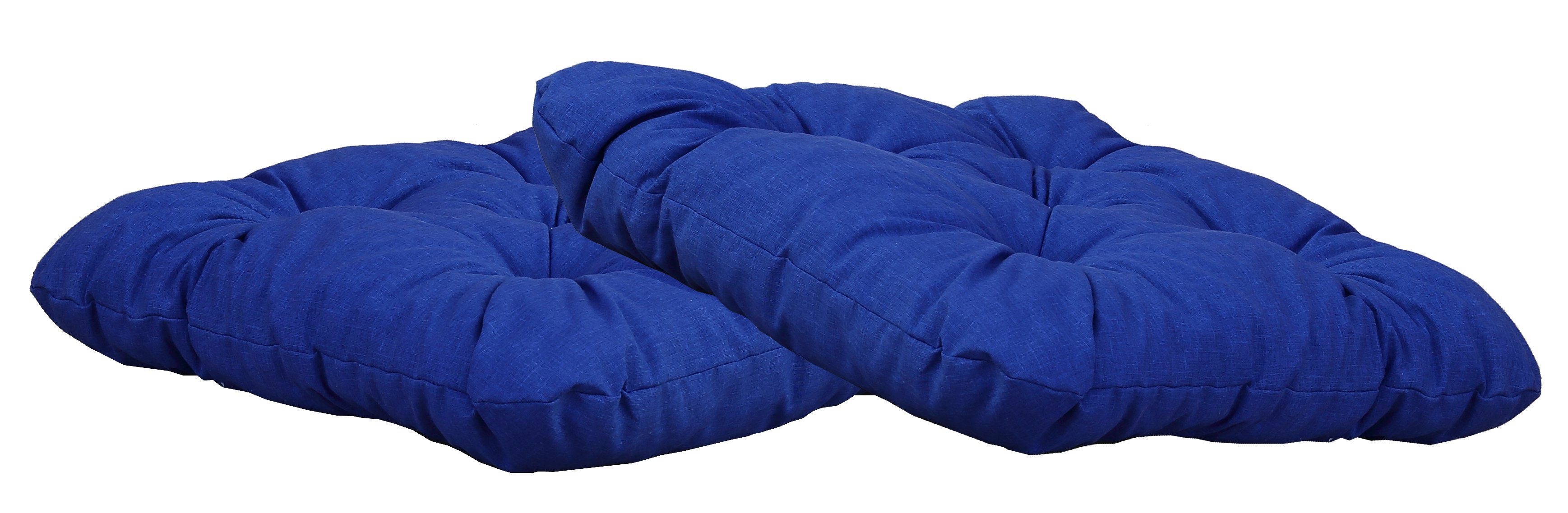 Home Feeling Sitzauflage 2er Set Подушки Auflage, ca. 50 x 50 x 8 cm