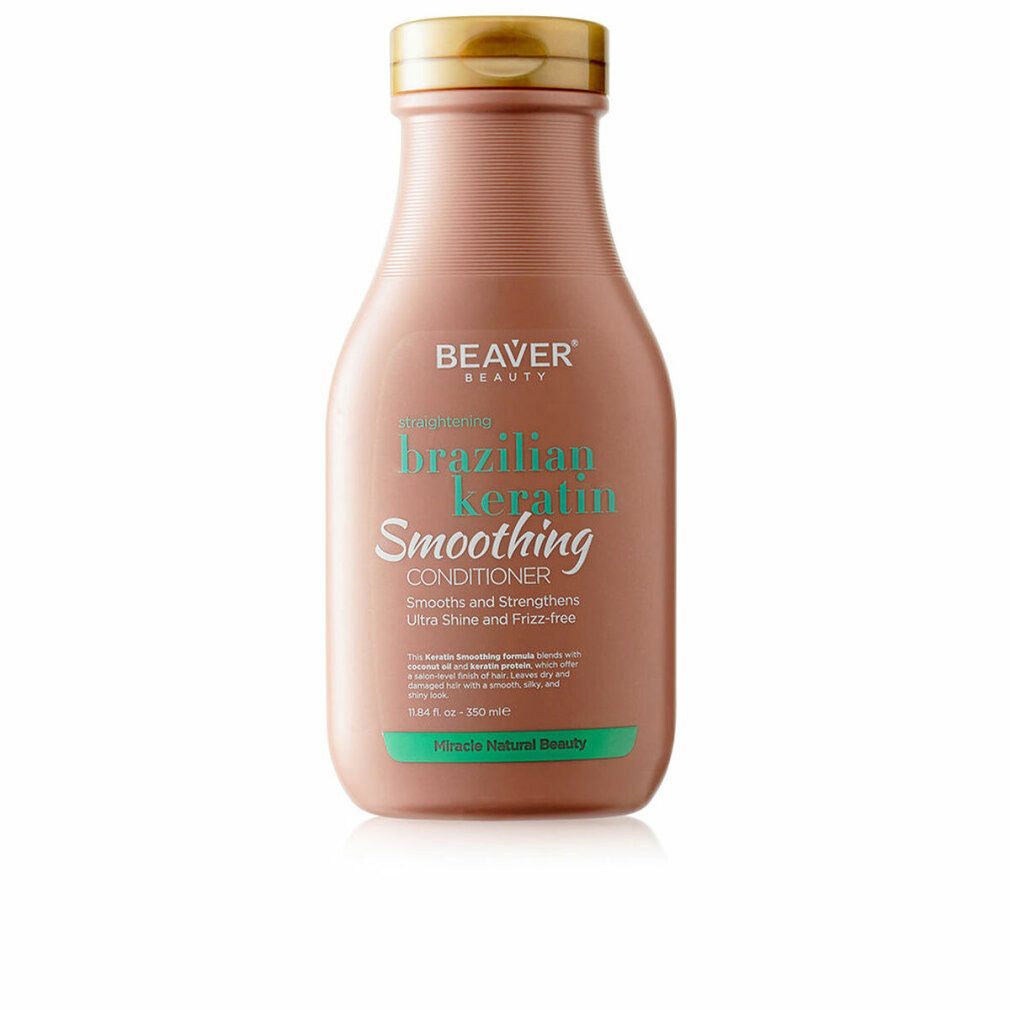 Beaver Haarpflege-Set Biber BRAZILIAN KERATIN glättende Spülung