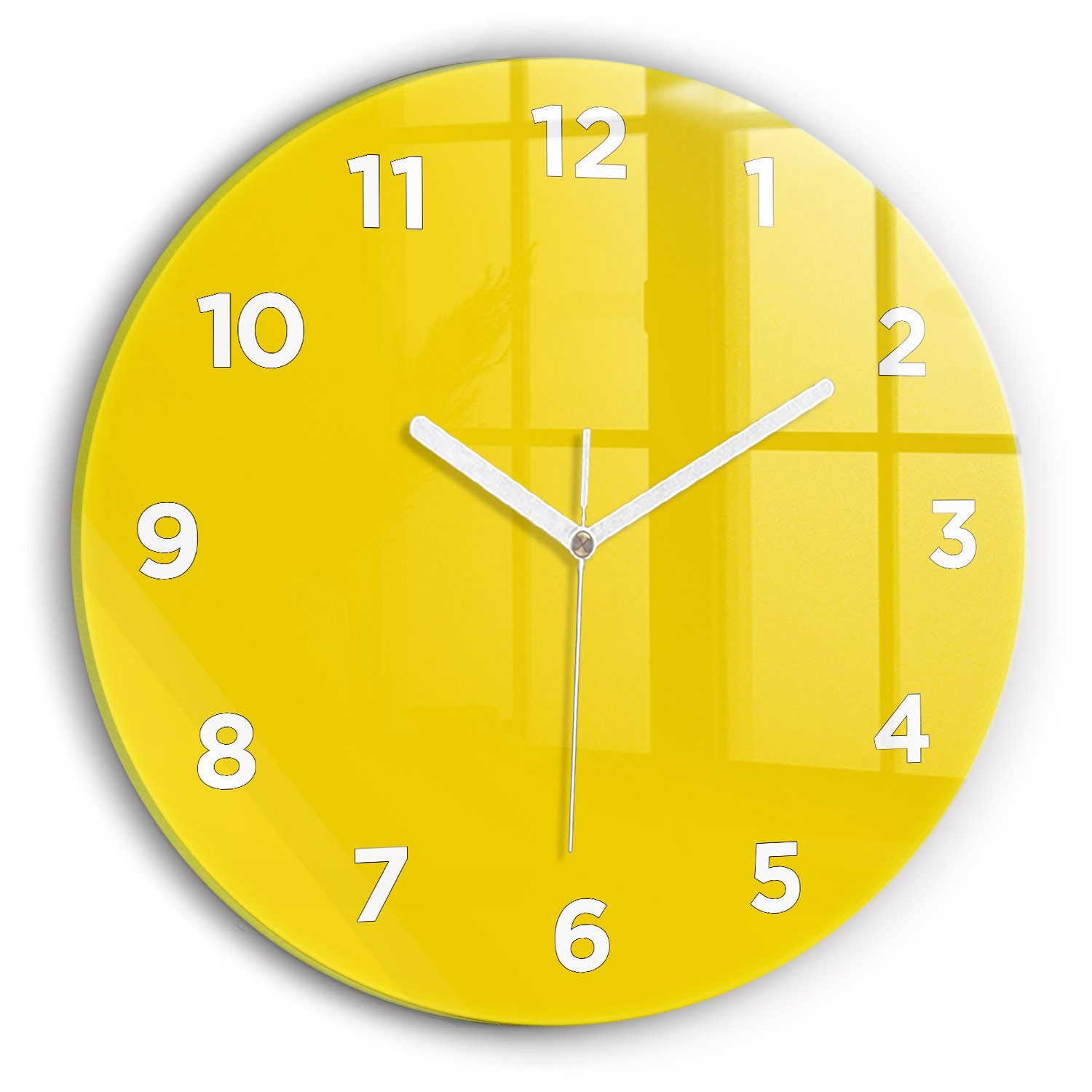 Tulup Wanduhr Wanduhr Glasrunde Uhr Moderne günstig online kaufen