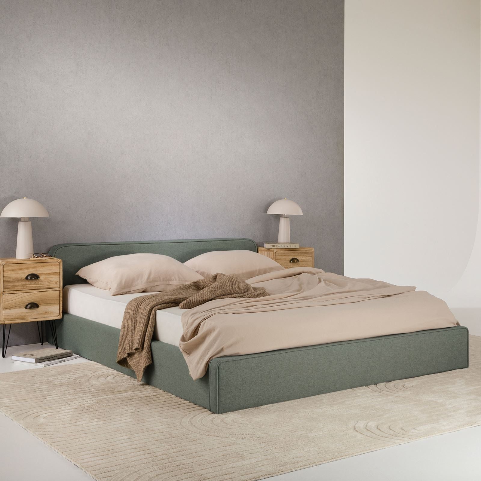 IDIMEX Polsterbett MARINI, Bett 140x200 cm mit Lattenrost Doppelbett mit Ko günstig online kaufen